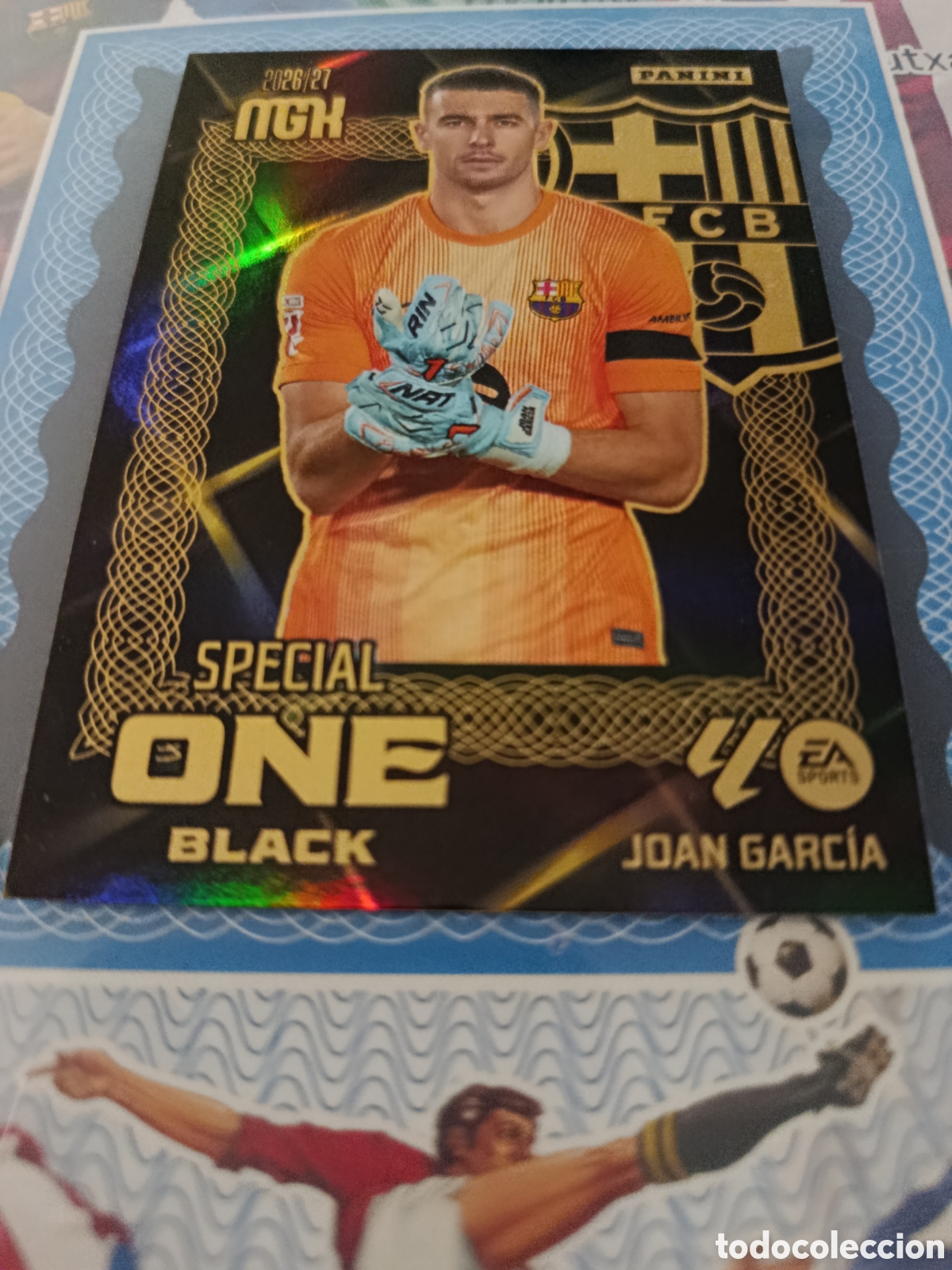 Cromos de f&uacute;tbol: MEGACRACKS 2026 2027 26 27 - PANINI - SPECIAL ONE BLACK JOAN GARC&Iacute;A BARCELONA