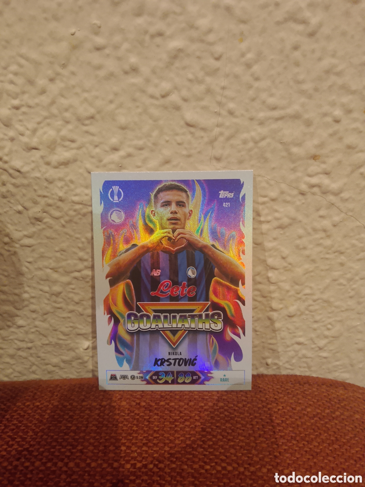 Cromos de f&uacute;tbol: Krstovic goaliaths match attax 26/27 2026 2027