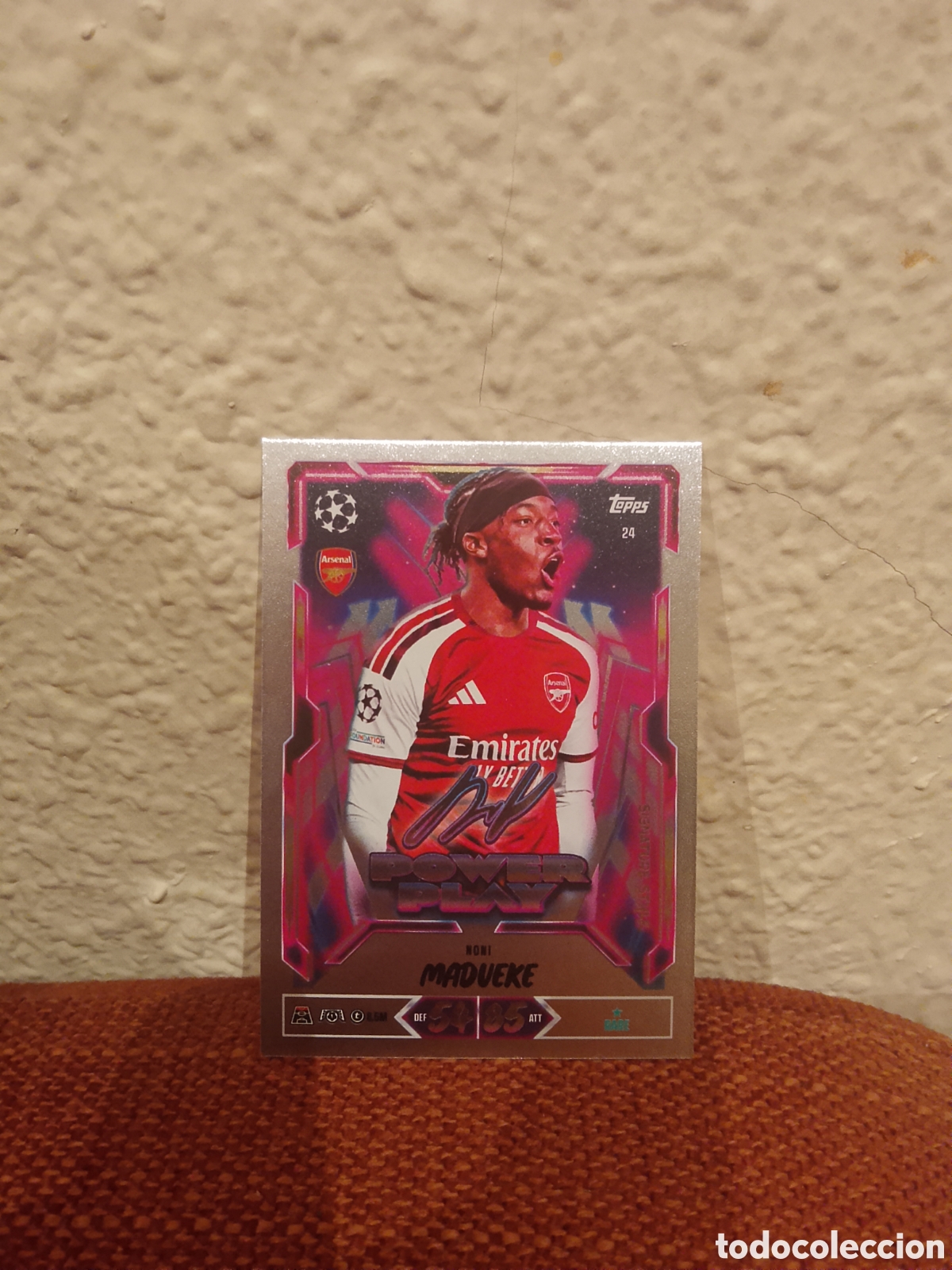 Cromos de f&uacute;tbol: Madueke Power play 24 arsenal match attax 26/27 2026 2027