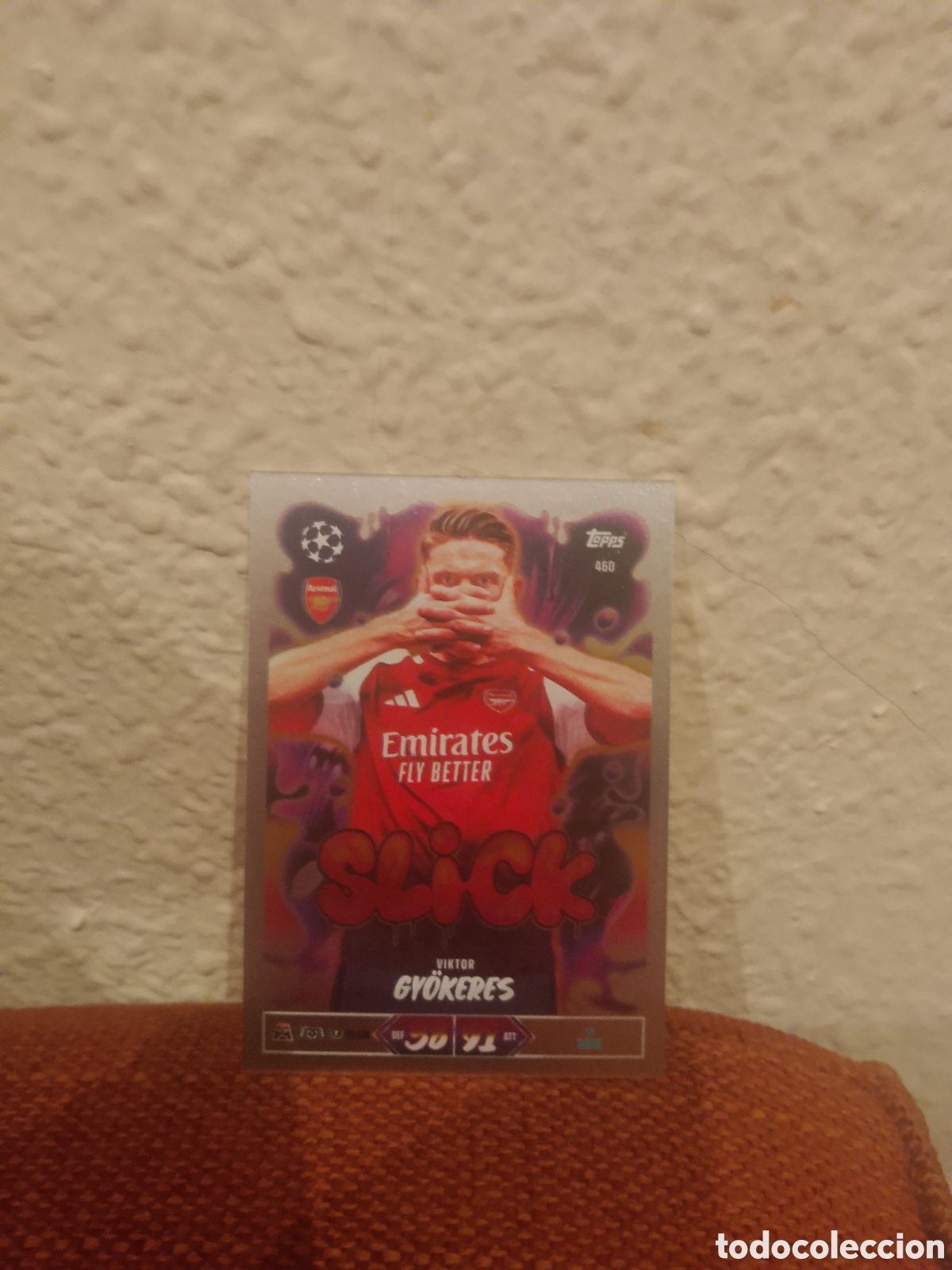 Cromos de f&uacute;tbol: Gyokeres arsenal 460 match attax 26/27 2026 2027