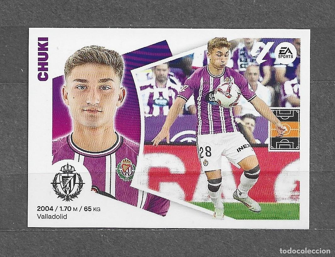 Cromos de f&uacute;tbol: Liga este 24/25 - Chuki - N&ordm; 12b - R. Valladolid CF