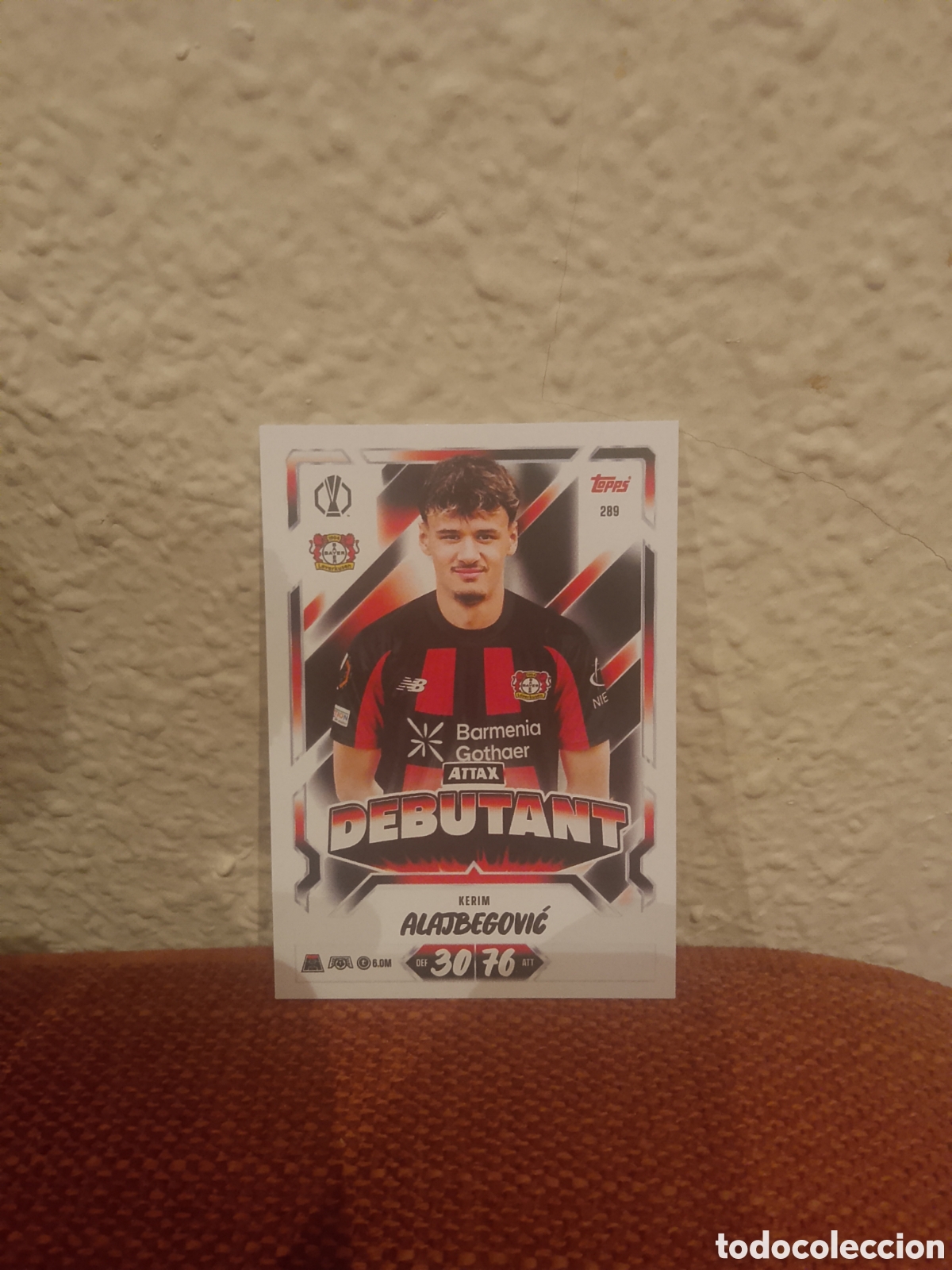 Cromos de f&uacute;tbol: Alajbegovic Bayern leverkusen attax debutant match attax 26/27 2026 2027