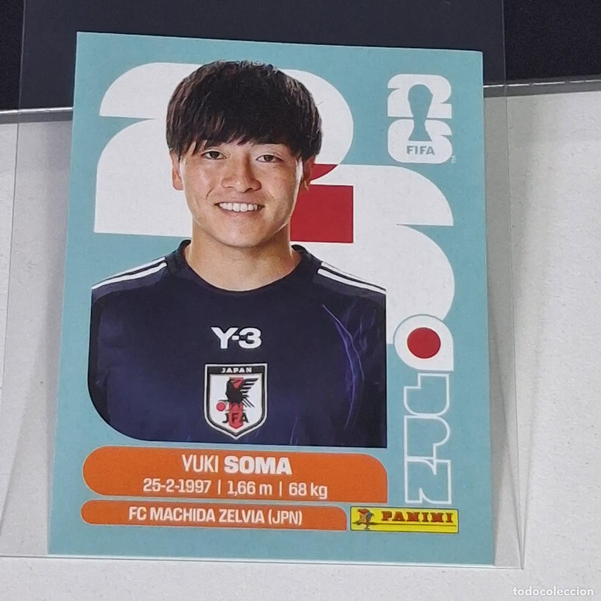 Figurine di Calcio: B69 JPN9 JPN 9 SOMA YUKI JAP&Oacute;N JAPAN JPN MUNDIAL FIFA WORLD CUP 2026 STICKER PANINI