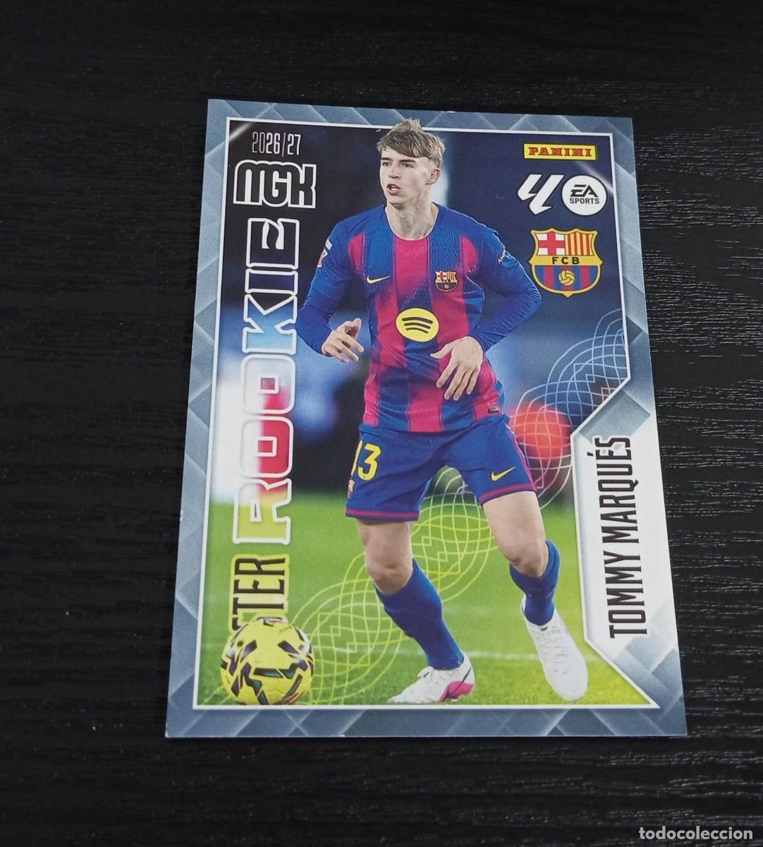 Cromos de f&uacute;tbol: -MEGACRACKS 26-27 : 420 TOMMY MARQUES ( BARCELONA ) -- MASTER ROOKIE --