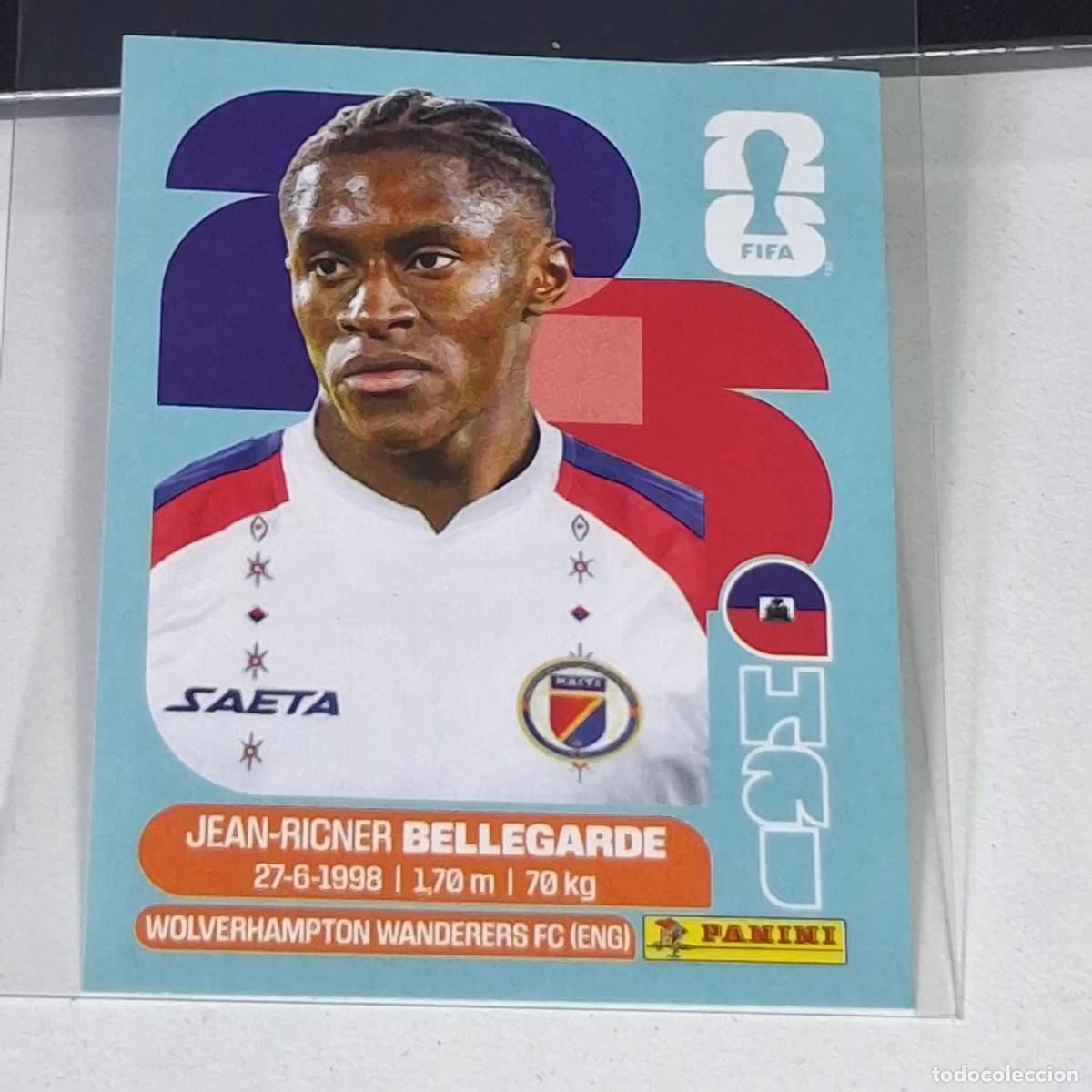 Cromos de f&uacute;tbol: B69 HAI 12 HAI12 JEAN RICNER BELLEGARDE HAITI HAI MUNDIAL FIFA WORLD CUP 2026 STICKER PANINI