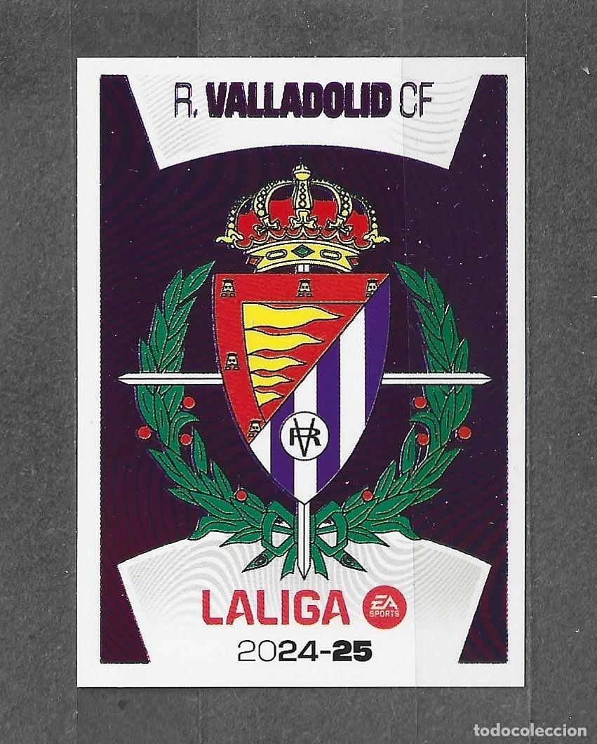 Cromos de f&uacute;tbol: Liga este 24/25 - Escudo - N&ordm; 1 - R. Valladolid CF