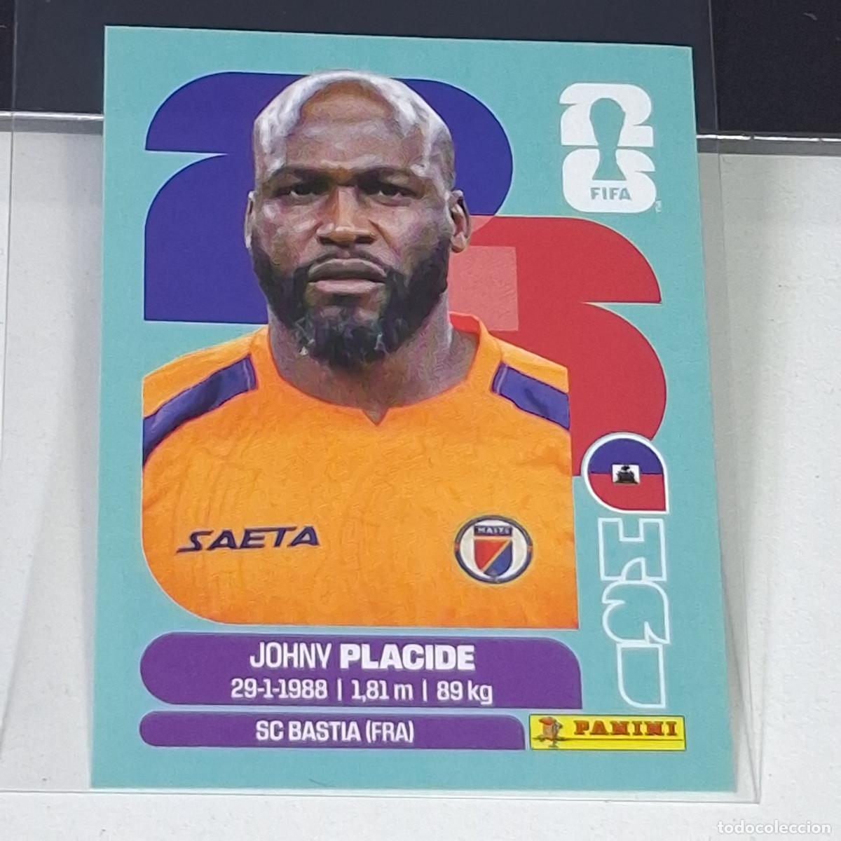 Cromos de f&uacute;tbol: B69 HAI2 HAI 2 PLACIDE HAITI HAI MUNDIAL FIFA WORLD CUP 2026 STICKER PANINI