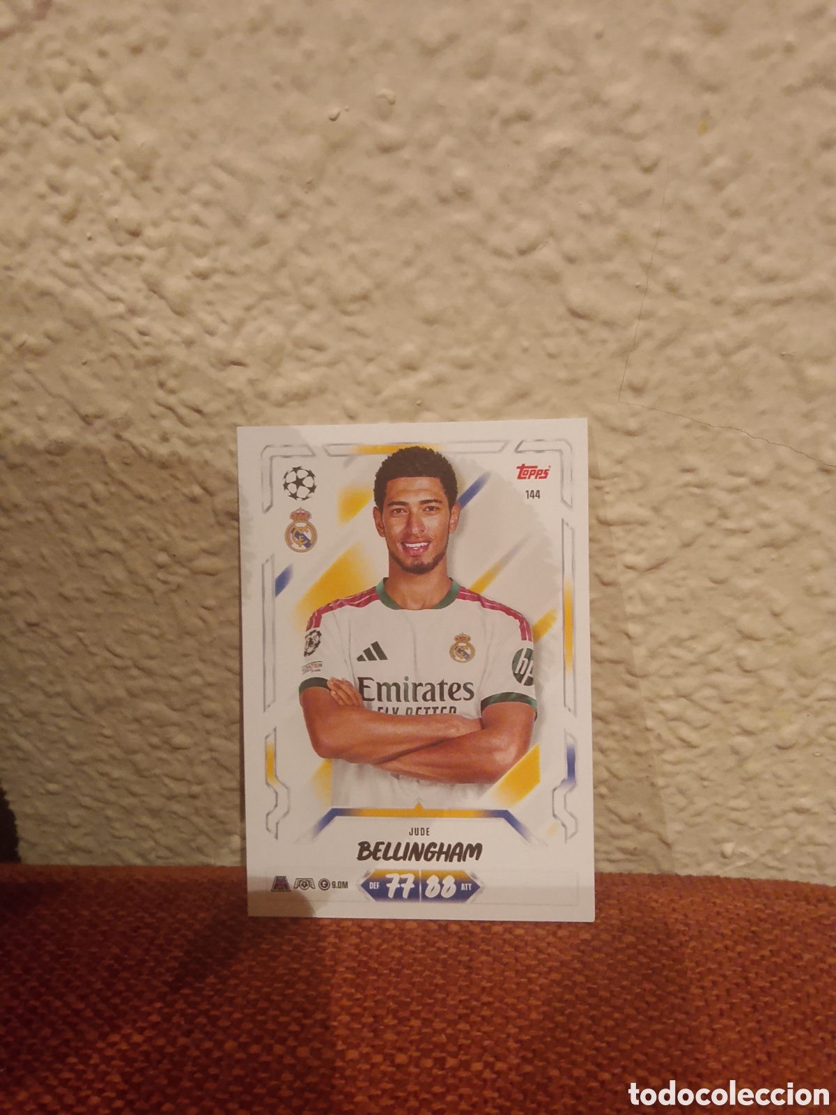Cromos de f&uacute;tbol: Bellingham real Madrid 144 match attax 26/27 2026 2027