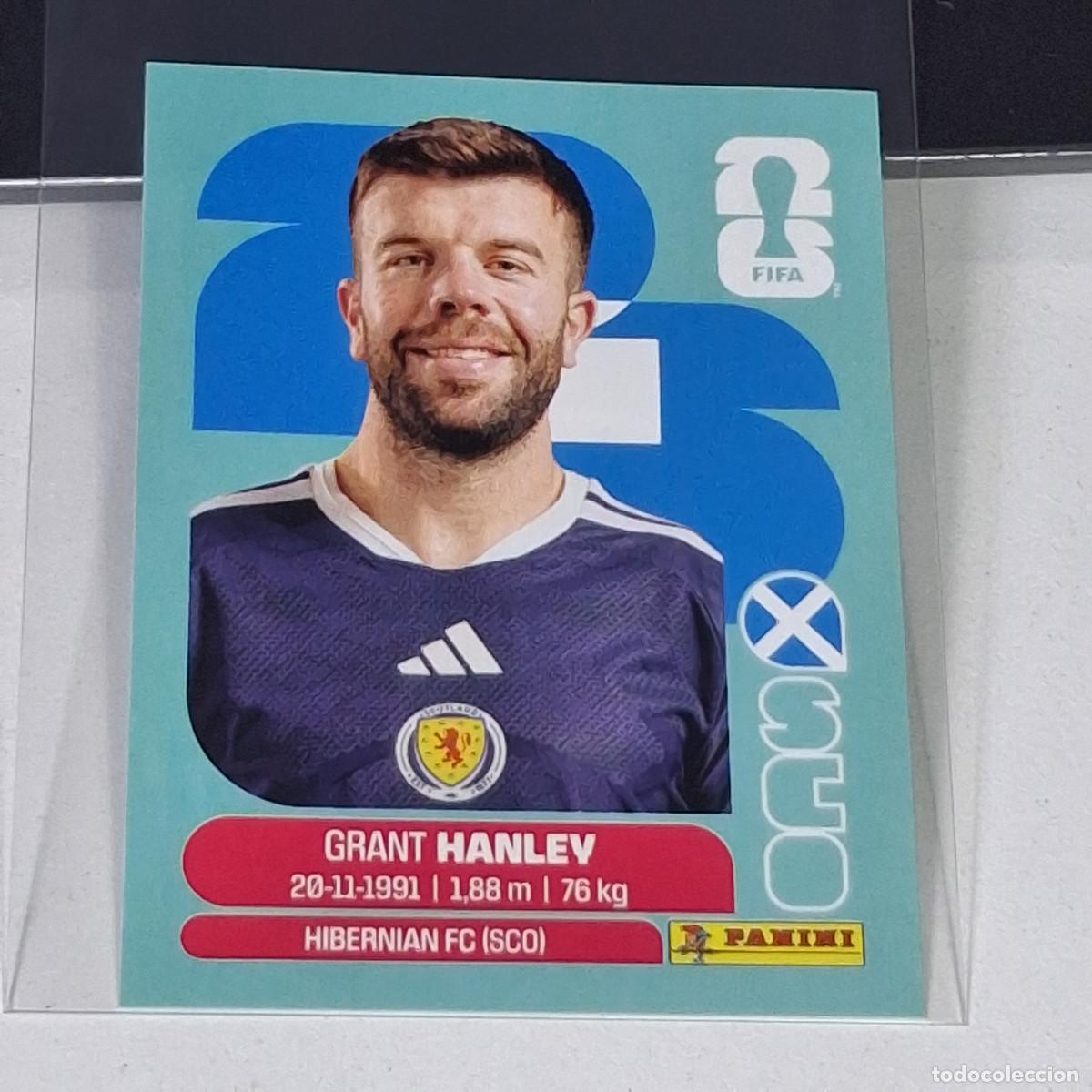 Cromos de f&uacute;tbol: B69 SCO10 GRANT HANLEY 10 ESCOCIA SCOTLAND SCO MUNDIAL FIFA WORLD CUP 2026 STICKER PANINI