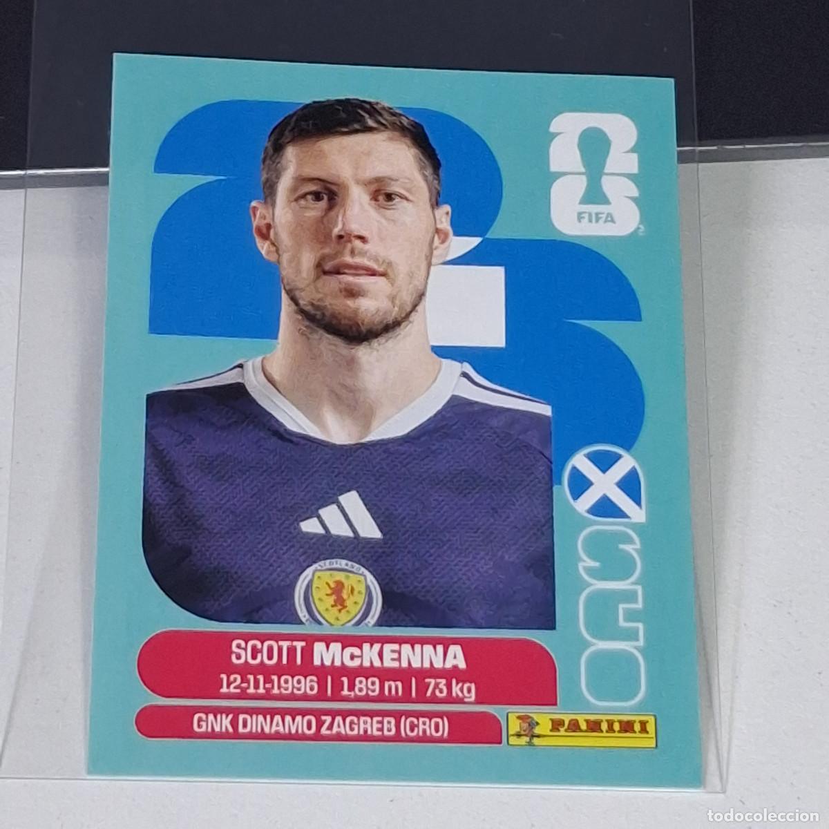 Cromos de f&uacute;tbol: B69 SCO7 SCOTT MCKENNA 7 ESCOCIA SCOTLAND SCO MUNDIAL FIFA WORLD CUP 2026 STICKER PANINI