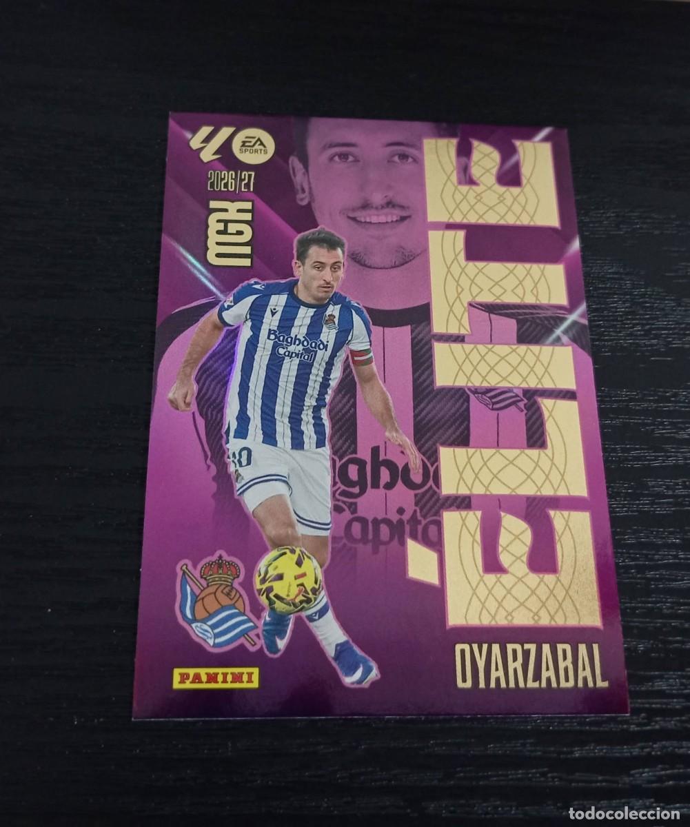 Cromos de f&uacute;tbol: -MEGACRACKS 26-27 : 13 OYARZABAL ( REAL SOCIEDAD ) -- ELITE --