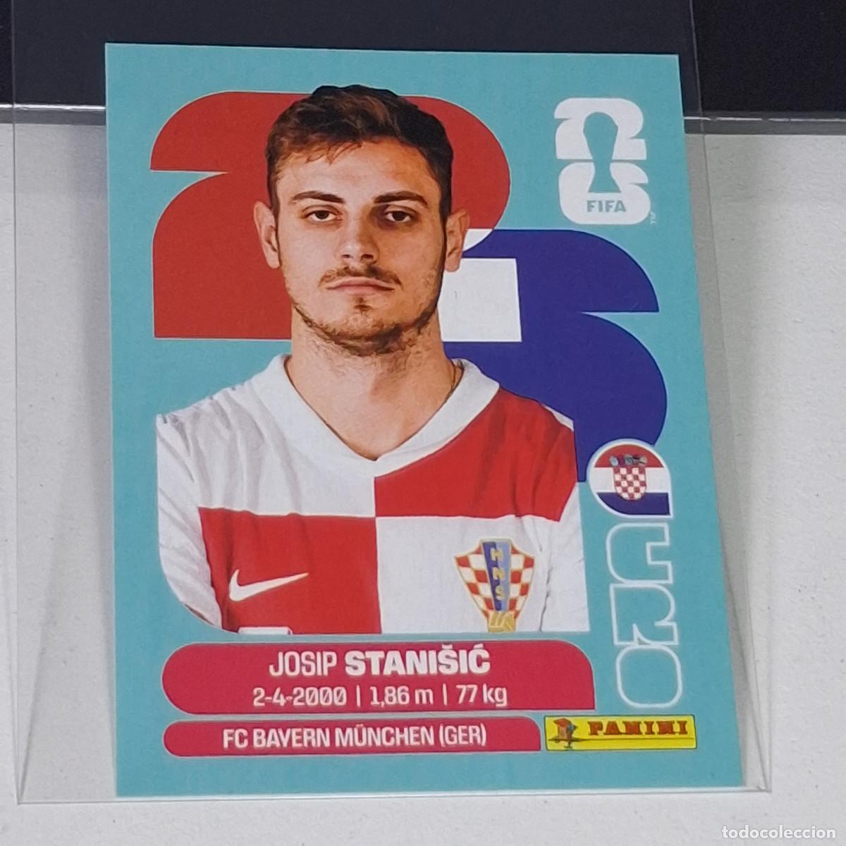 Cromos de f&uacute;tbol: B69 CRO5 JOSIP STANI&Scaron;IĆ 5 CROATIA CROACIA CRO MUNDIAL FIFA WORLD CUP 2026 STICKER PANINI