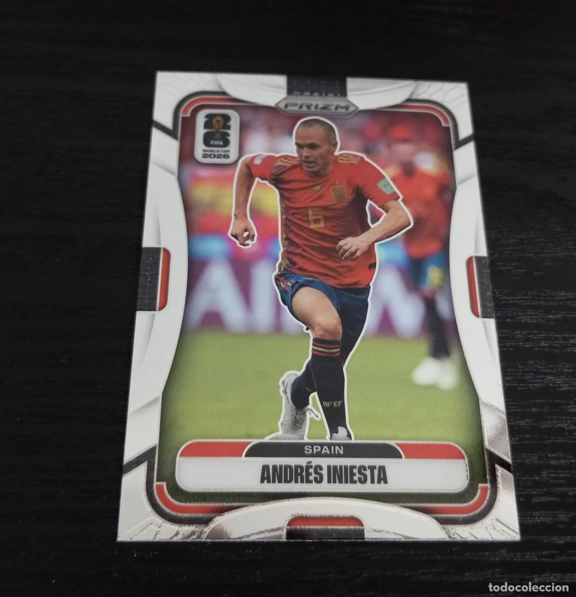 Cromos de f&uacute;tbol: -PANINI PRIZM FIFA WORLD CUP 2026 SOCCER : 84 INIESTA ( ESPA&Ntilde;A )