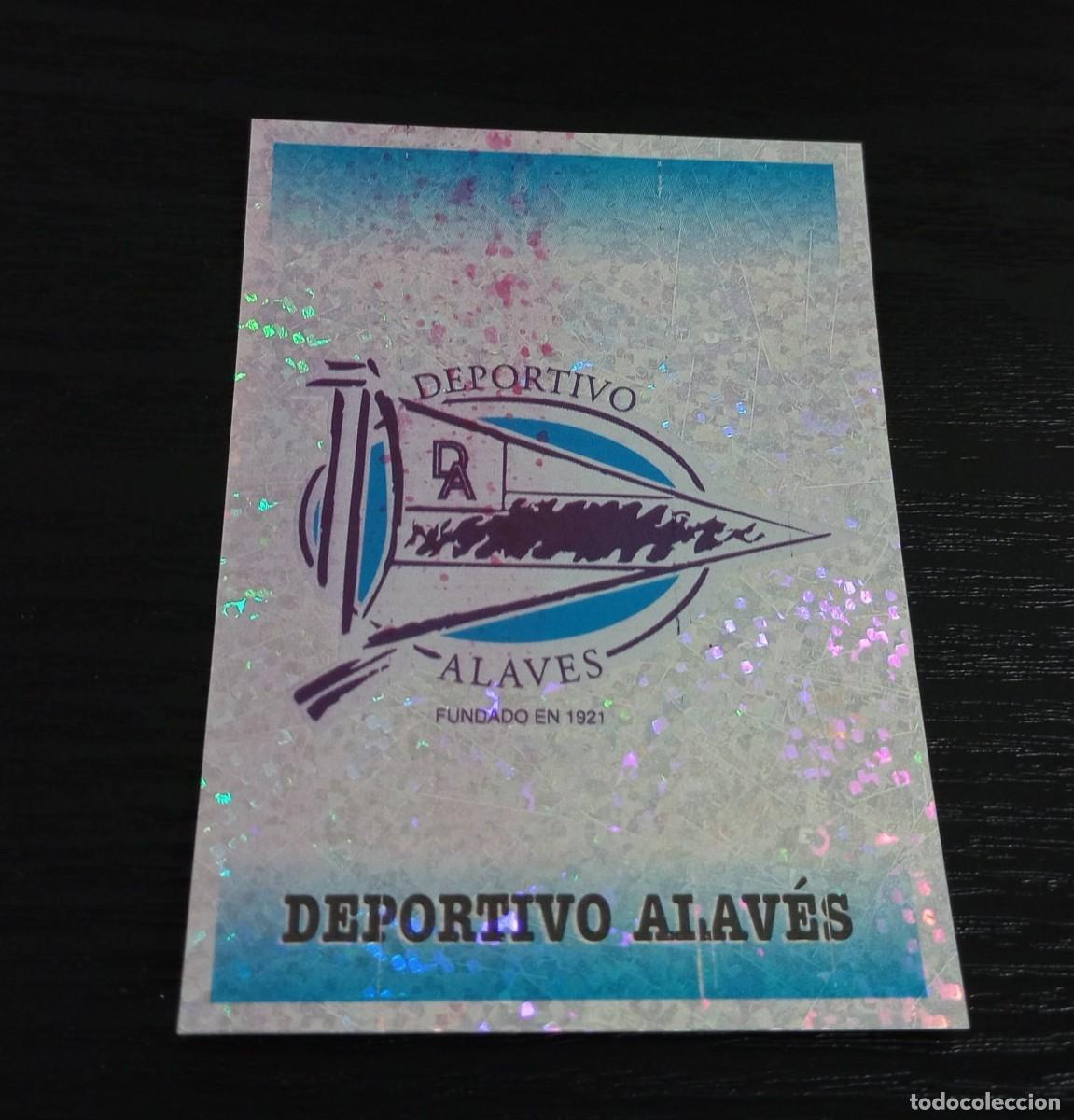 Cromos de f&uacute;tbol: -PANINI LIGA 2000-2001 : 86 ESCUDO ( ALAVES ) 00-01