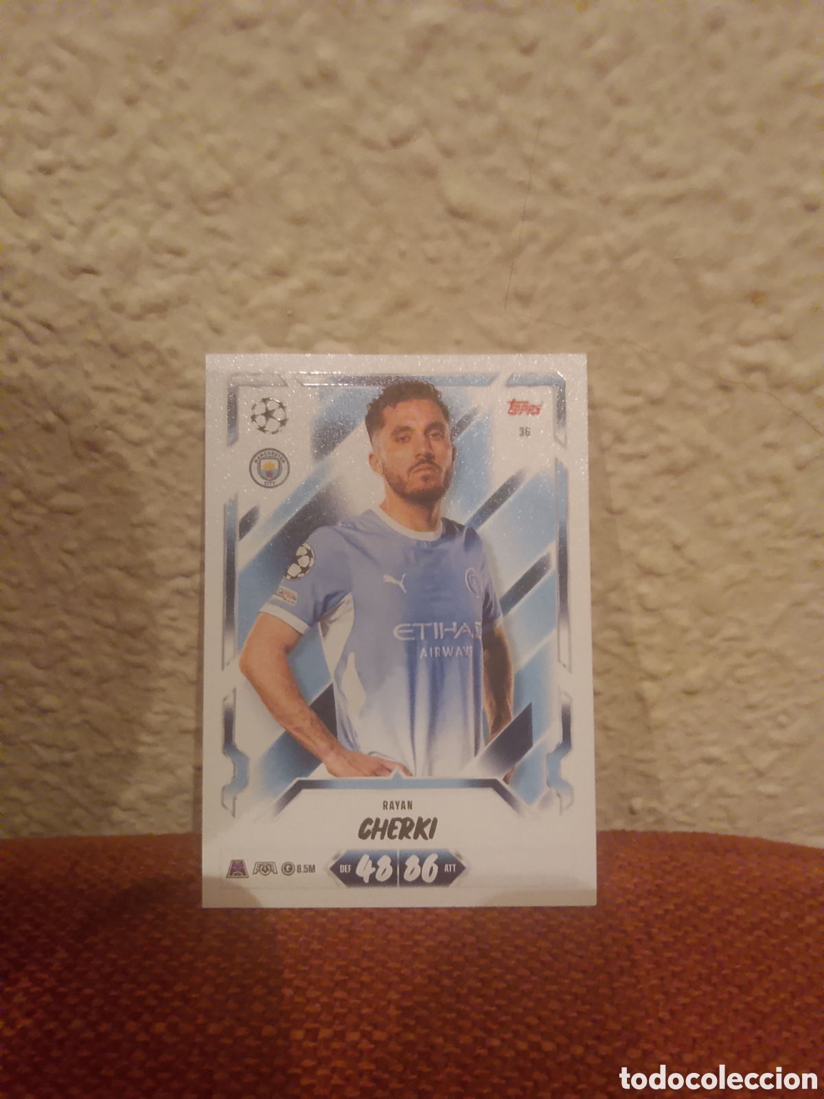 Cromos de f&uacute;tbol: Cherki Manchester city 36 match attax 26/27 2026 2027