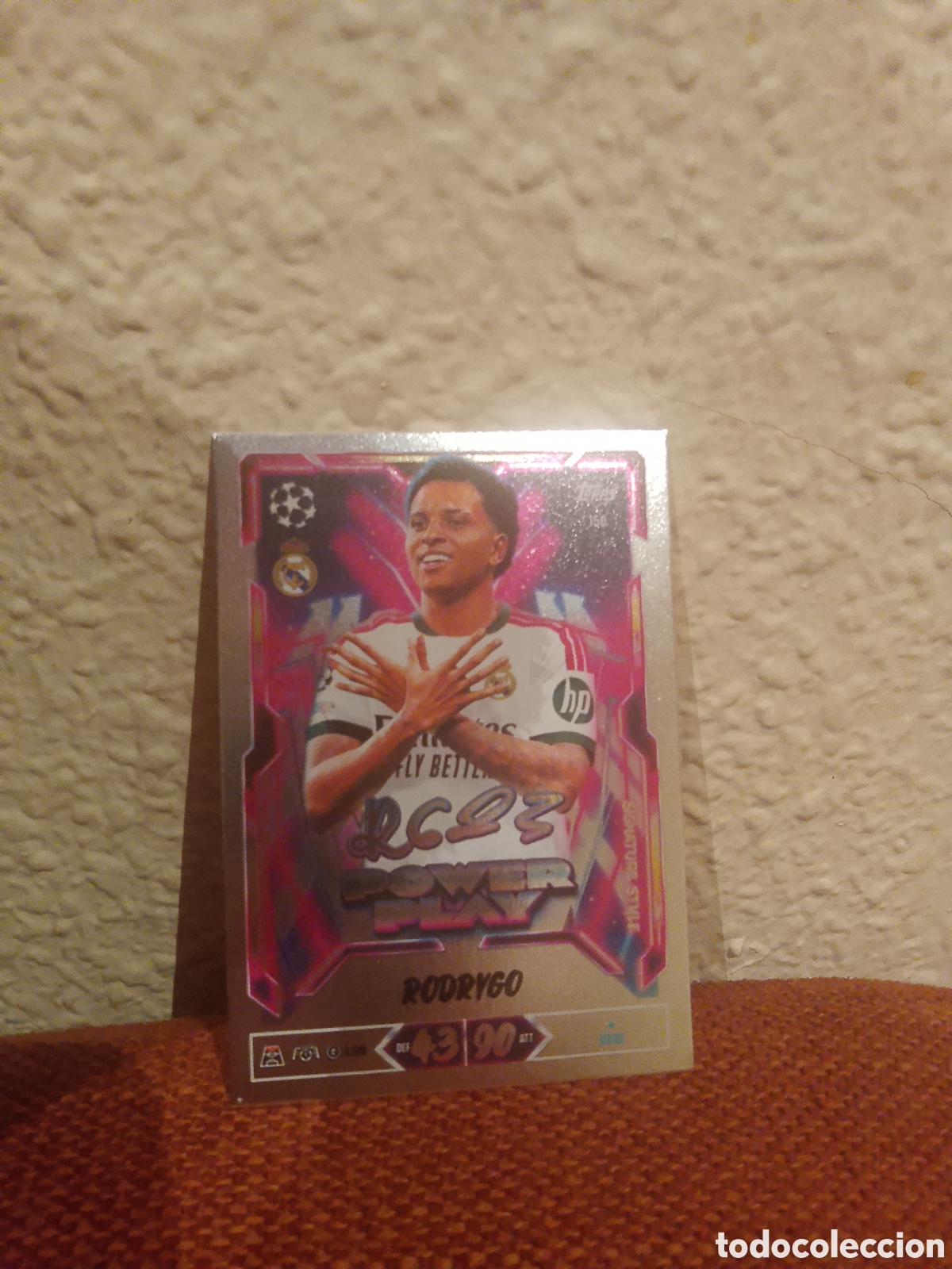 Cromos de f&uacute;tbol: Rodrygo Power play 150 match attax 26/27 2026 2027
