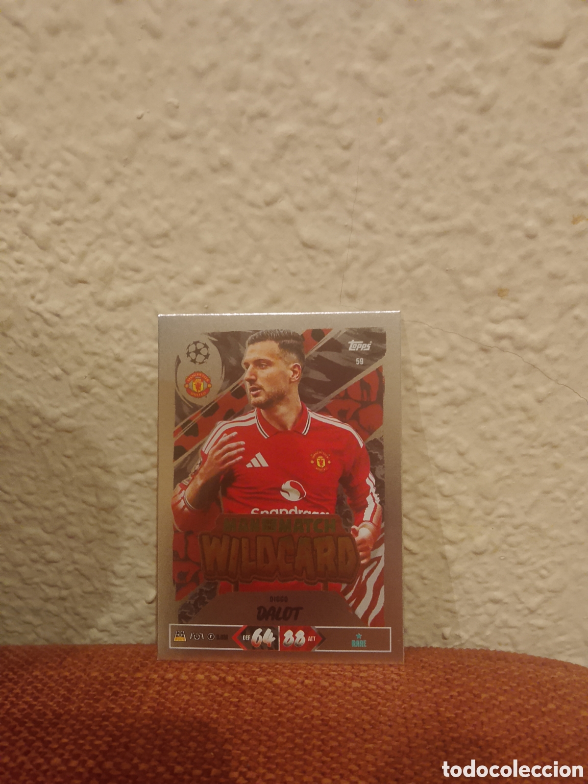 Cromos de f&uacute;tbol: Dalot man of the match wildcard