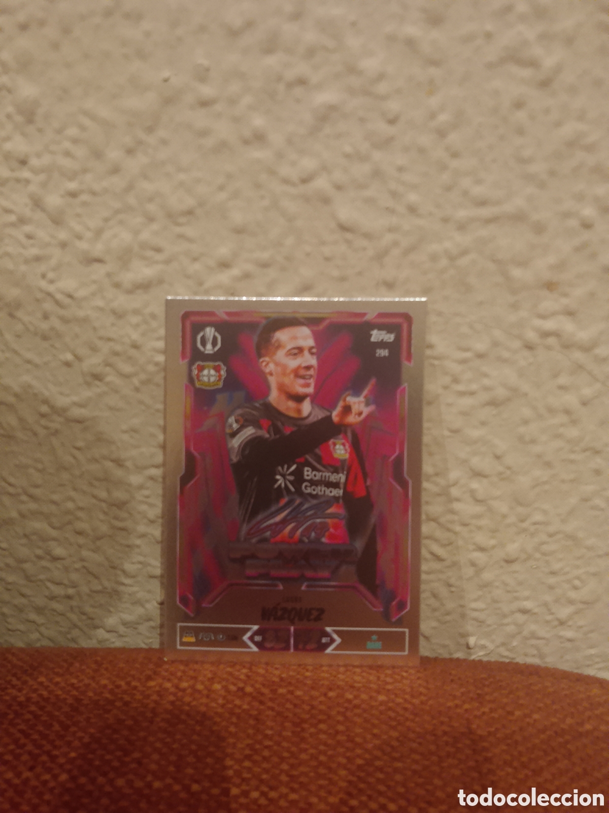 Cromos de f&uacute;tbol: Lucas V&aacute;zquez Bayern leverkusen Power play 294 match attax 26/27 2026 2027