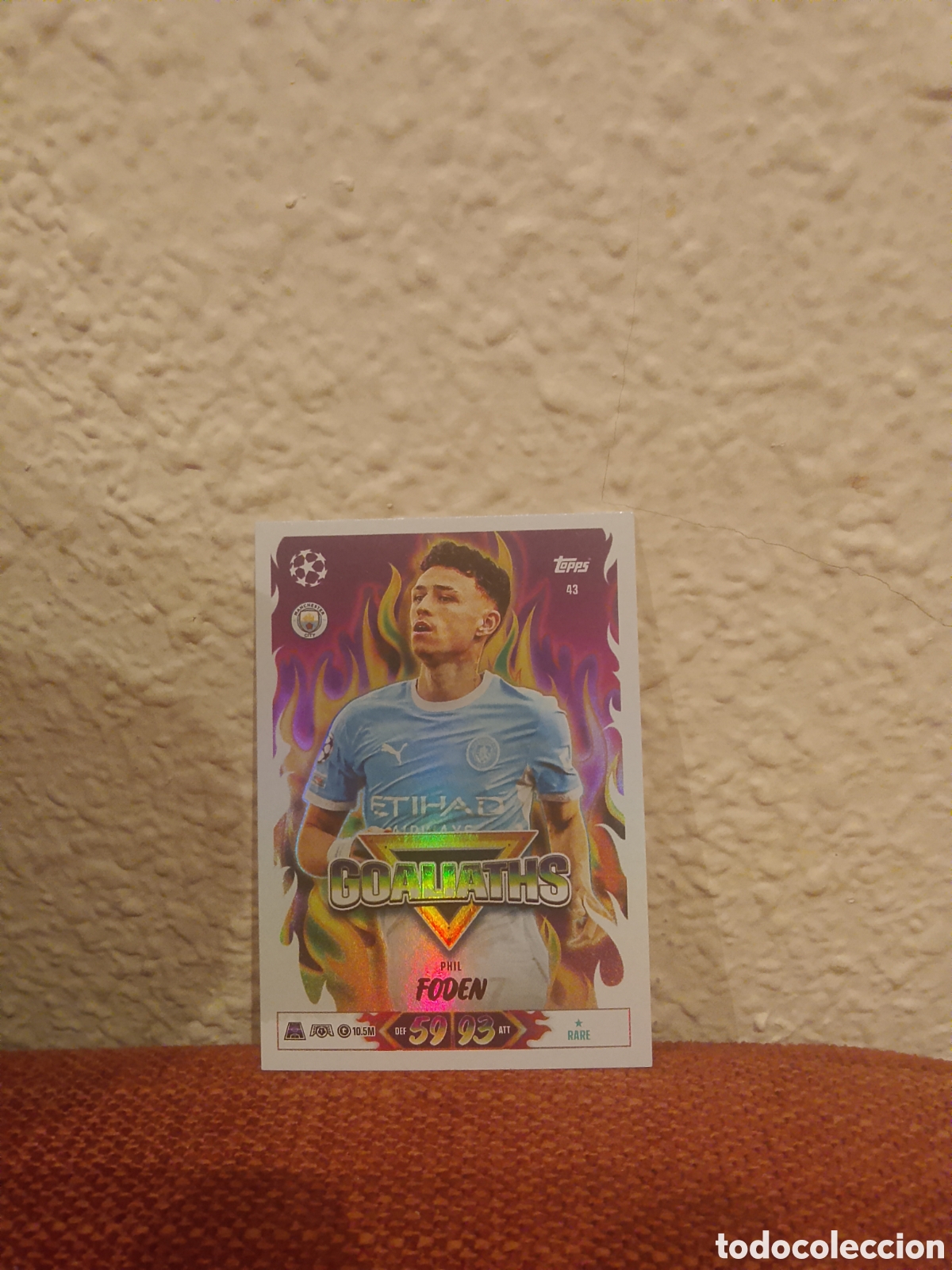 Cromos de f&uacute;tbol: Foden goaliaths Manchester city 43 match attax 26/27 2026 2027
