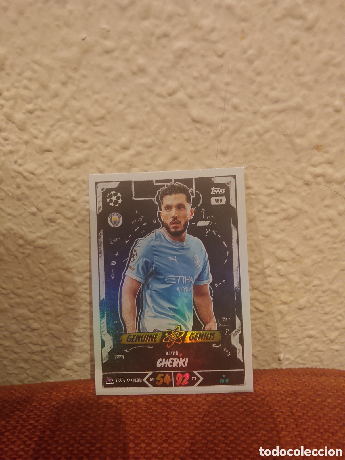 Cromos de f&uacute;tbol: Cherki genuine genius 469 match attax 26/27 2026 2027