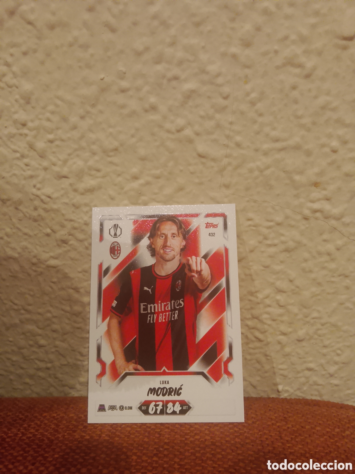 Cromos de f&uacute;tbol: Modric Milan 432 match attax 26/27 2026 2027