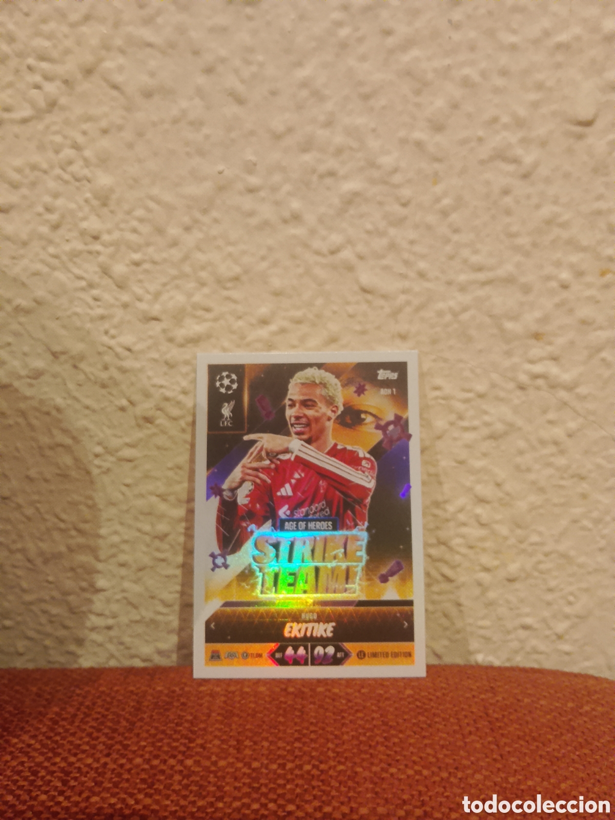 Cromos de f&uacute;tbol: Ekitike Liverpool adh 1 match attax 26/27 2026 2027