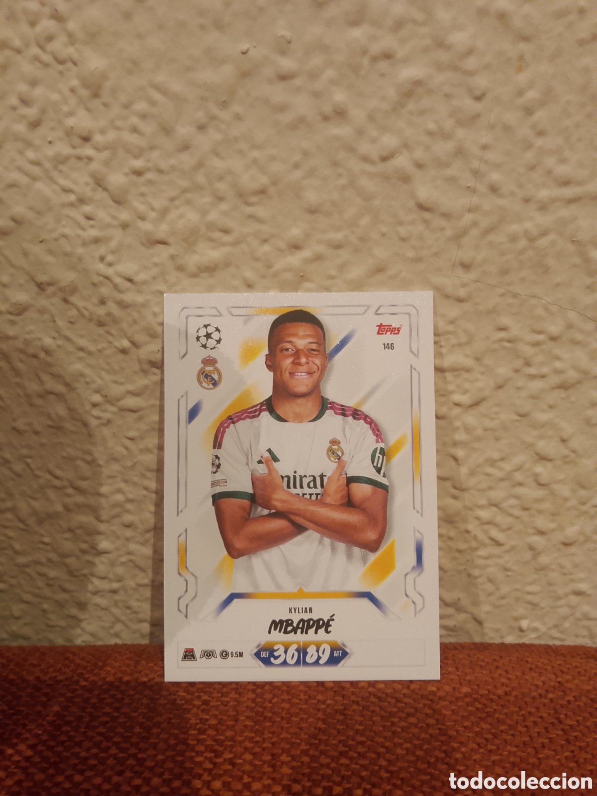 Cromos de f&uacute;tbol: Mbapp&eacute; Real Madrid 146 match attax 26/27 2026 2027