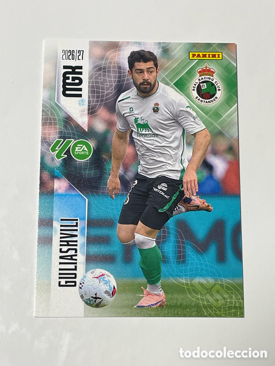Cromos de f&uacute;tbol: Giorgi Guliashvili Racing de Santander Panini Megacracks 26/27 #286