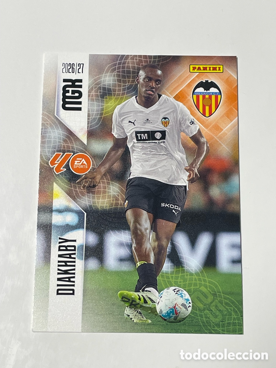 Cromos de f&uacute;tbol: Mouctar Diakhaby Valencia Panini Megacracks 26/27 #347