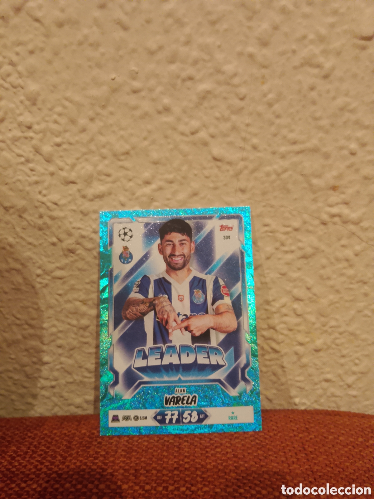 Cromos de f&uacute;tbol: Varela 304 paralela azul match attax 26/27 2026 2027