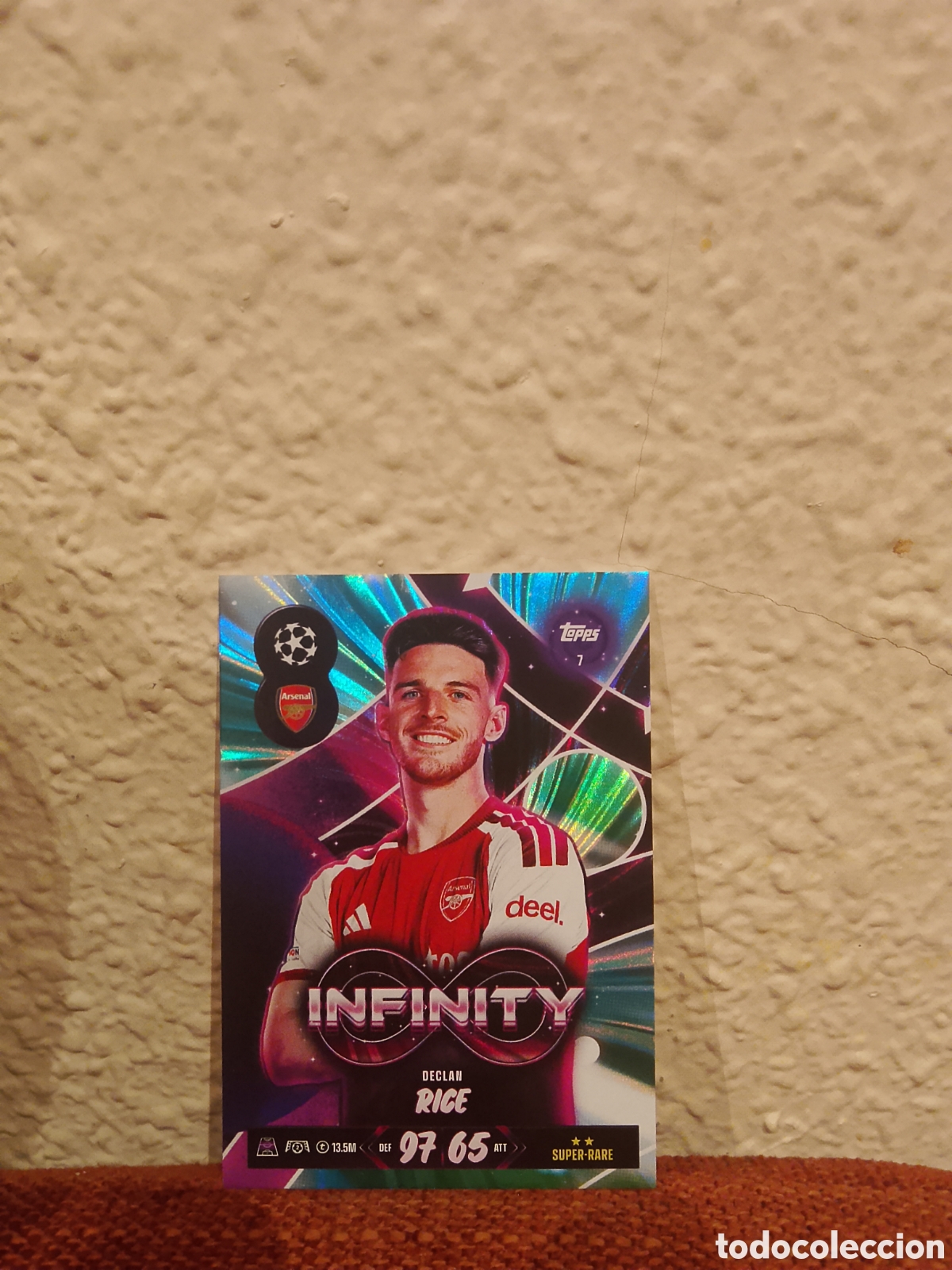 Cromos de f&uacute;tbol: Rice Infinity arsenal 7 match attax 26/27 2026 2027
