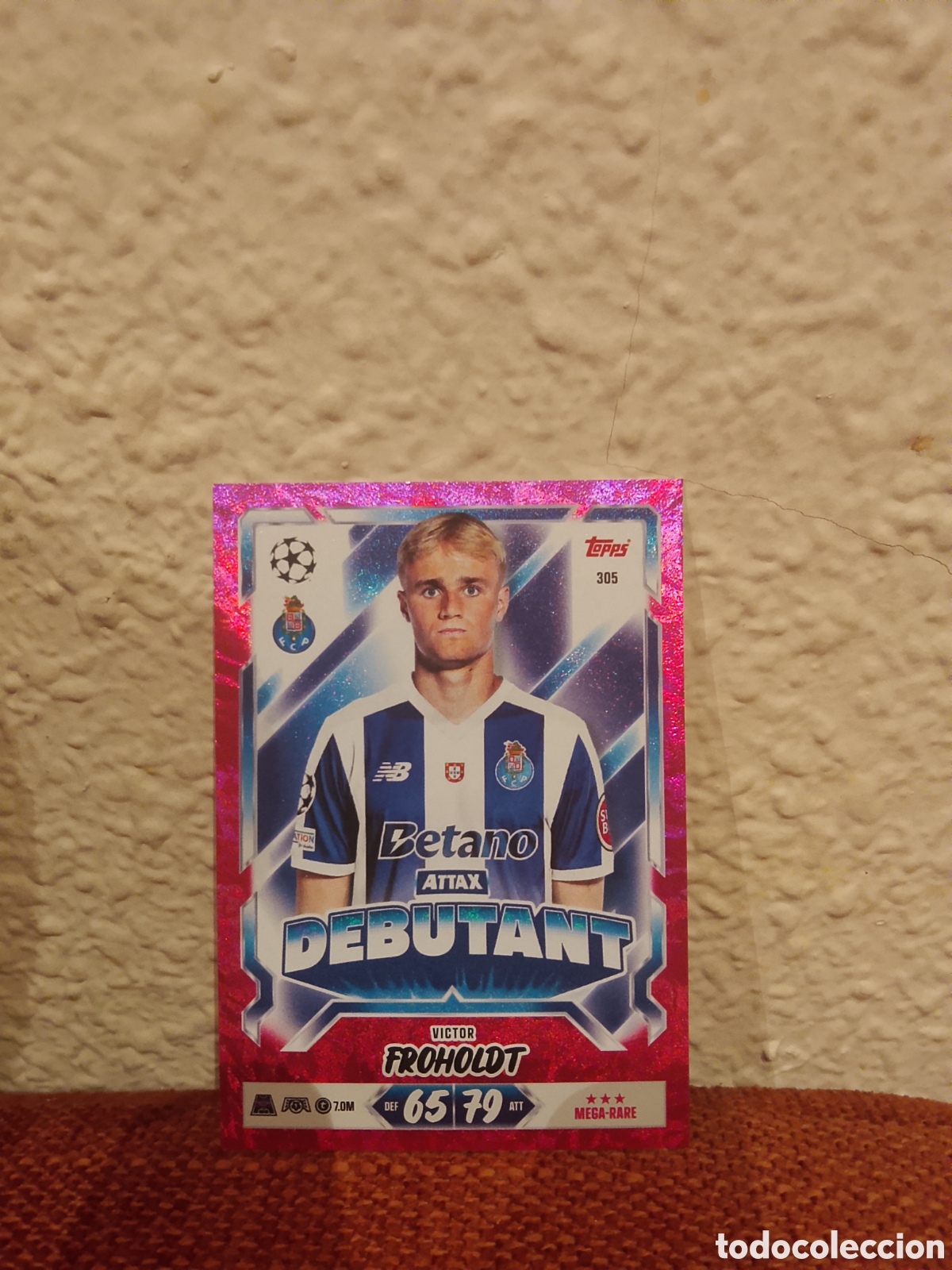 Cromos de f&uacute;tbol: Frohold paralela rosa match attax 26/27 2026 2027