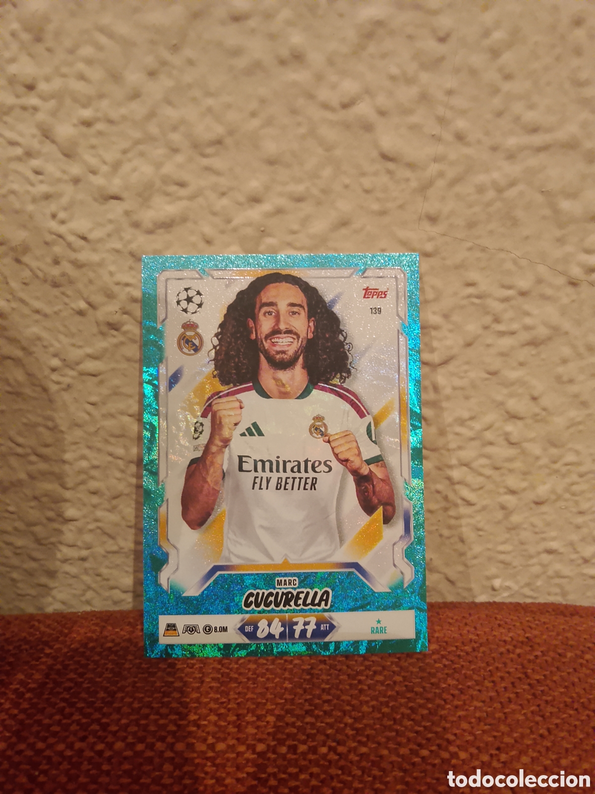 Cromos de f&uacute;tbol: Cucurella paralela azul match attax 26/27 2026 2027