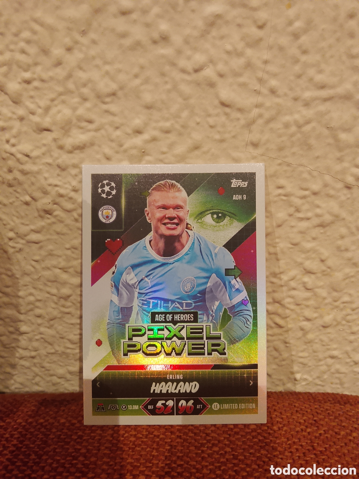 Cromos de f&uacute;tbol: Haaland pixel powers match attax 26/27 2026 2027