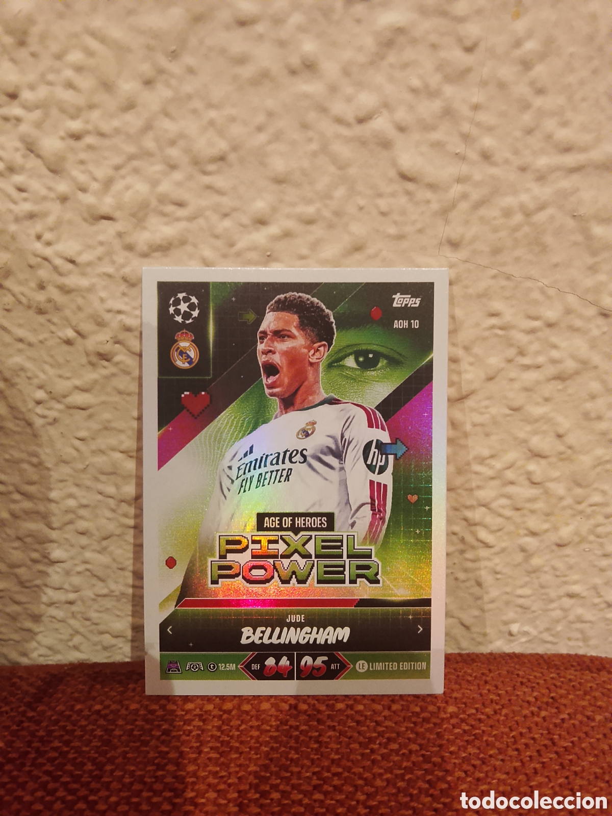 Cromos de f&uacute;tbol: Bellingham pixel powers match attax 26/27 2026 2027