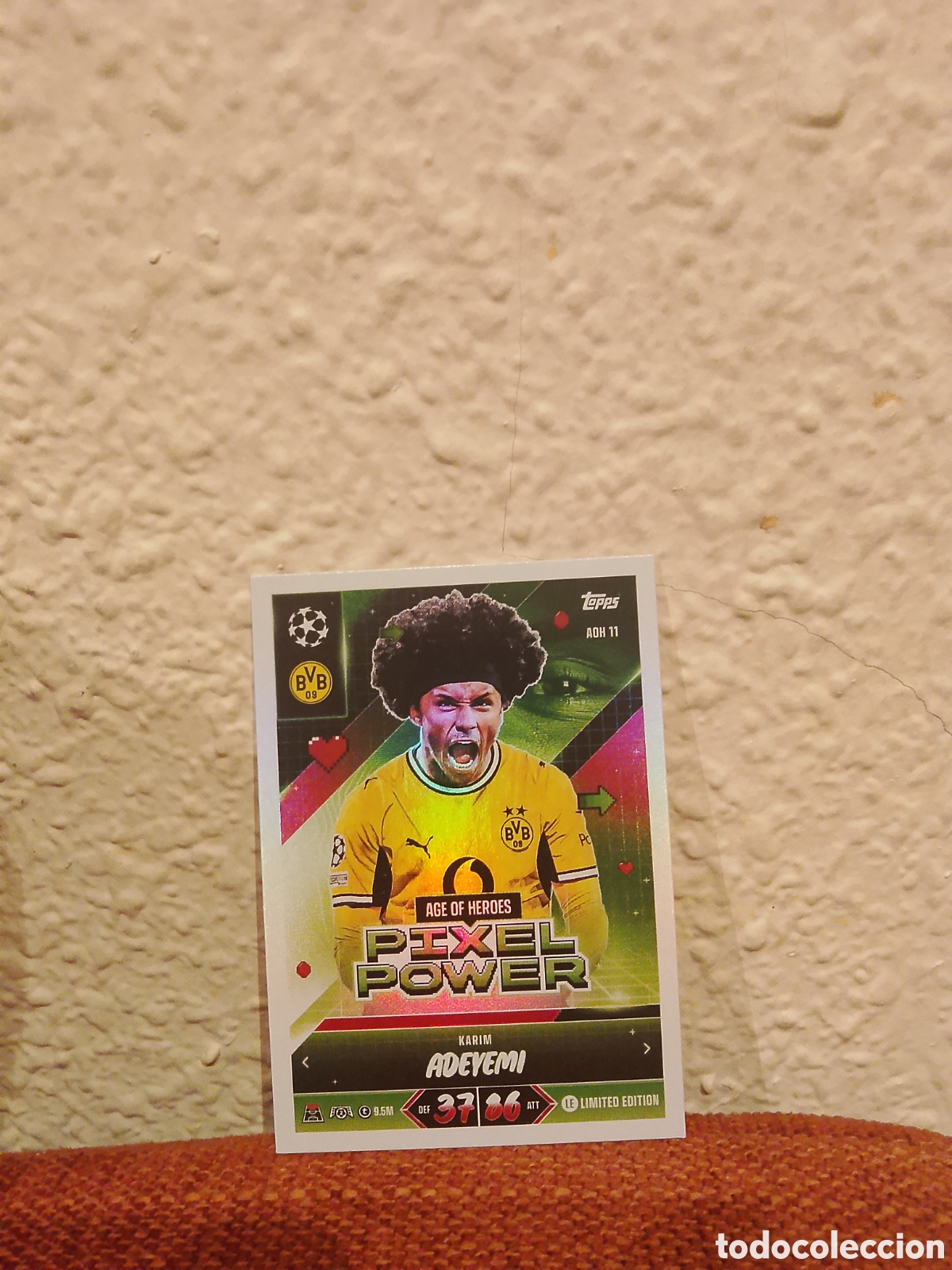 Cromos de f&uacute;tbol: Adeyemi pixel power match attax 26/27 2026 2027