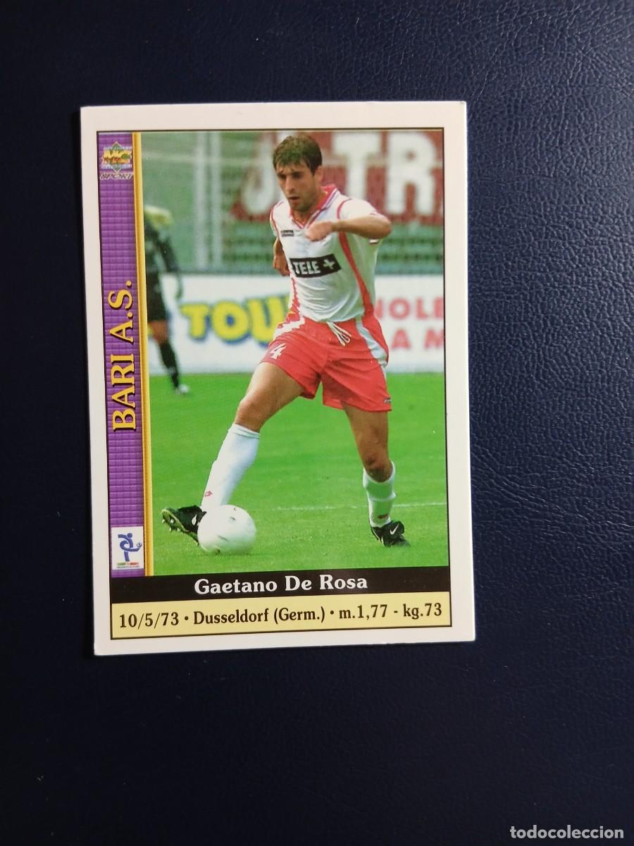 Cromos de f&uacute;tbol: 29 DE ROSA BARI A S MUNDICROMO 2000 2001 CALCIO CALCIATORI