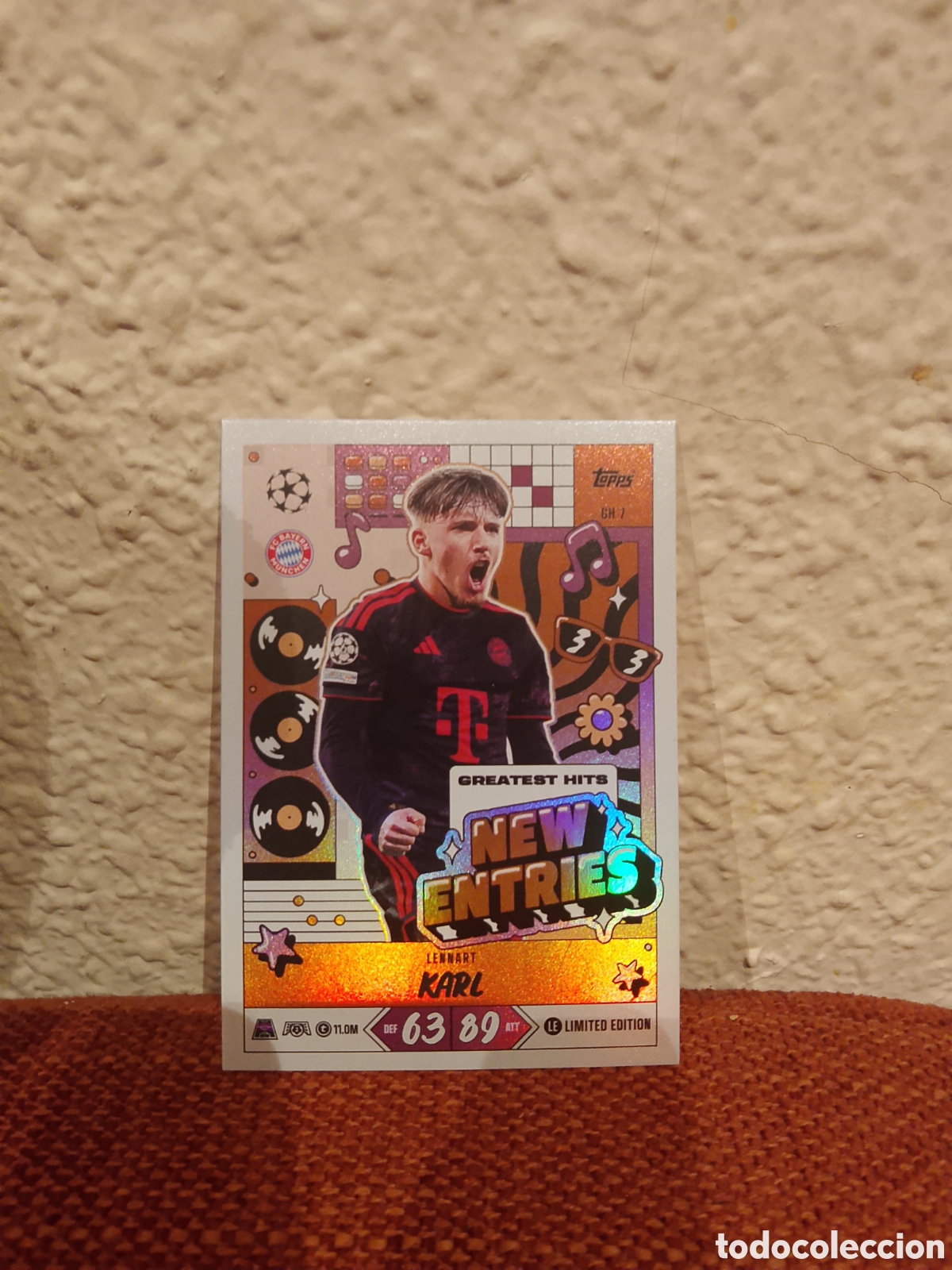 Cromos de f&uacute;tbol: Karl Bayern de munchen new series match attax 26/27 2026 2027