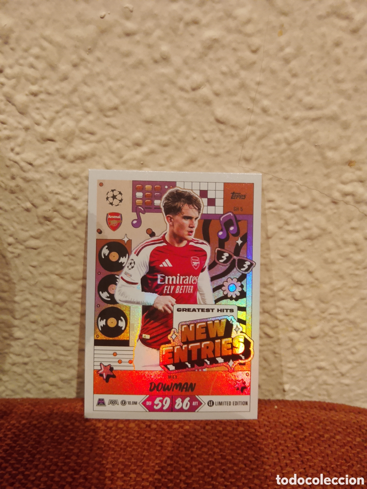 Cromos de f&uacute;tbol: Dowman arsenal new series match attax 26/27 2026 2027
