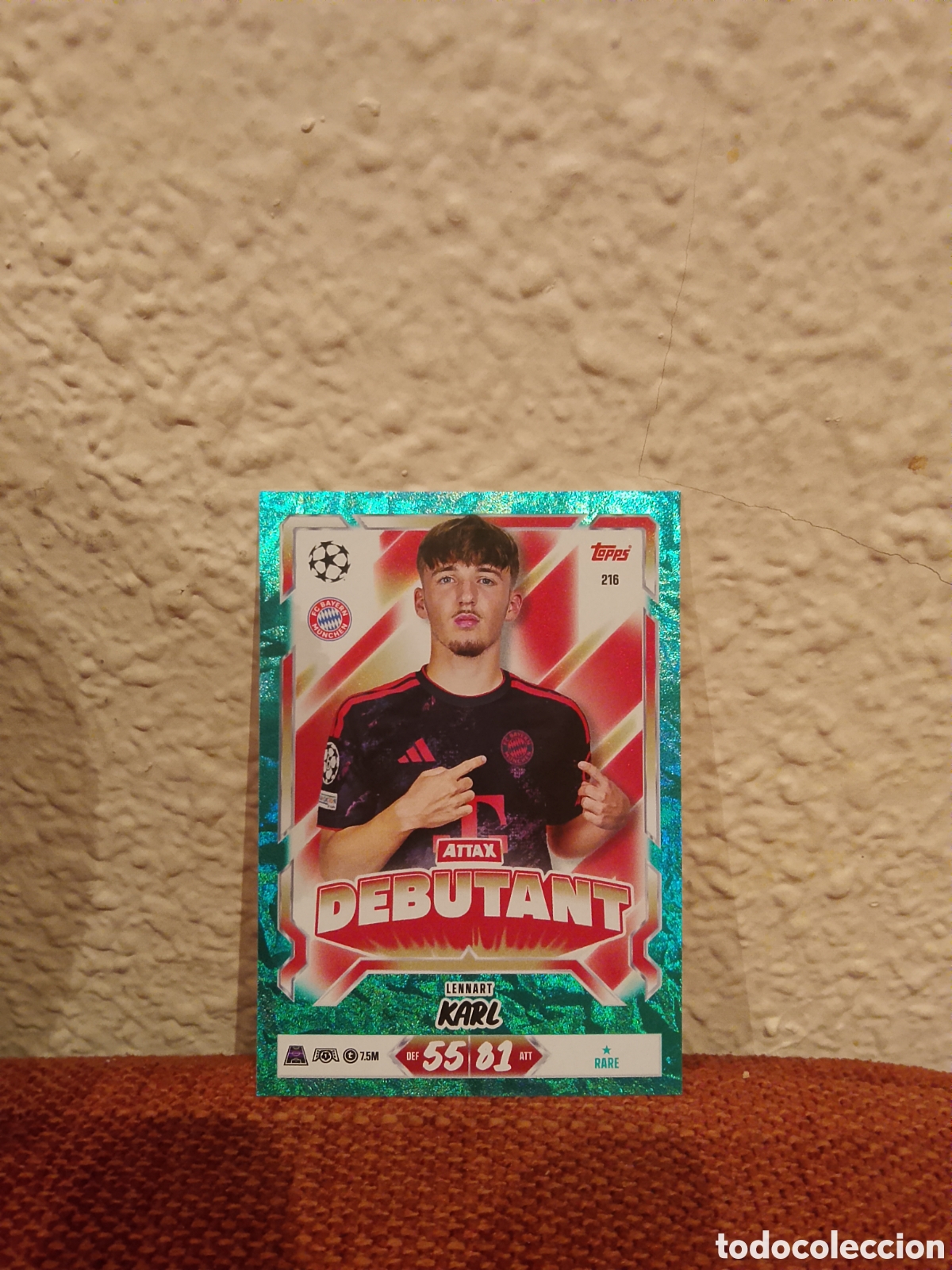 Cromos de f&uacute;tbol: Karla attax debutant paralela azul match attax 26/27 2026 2027