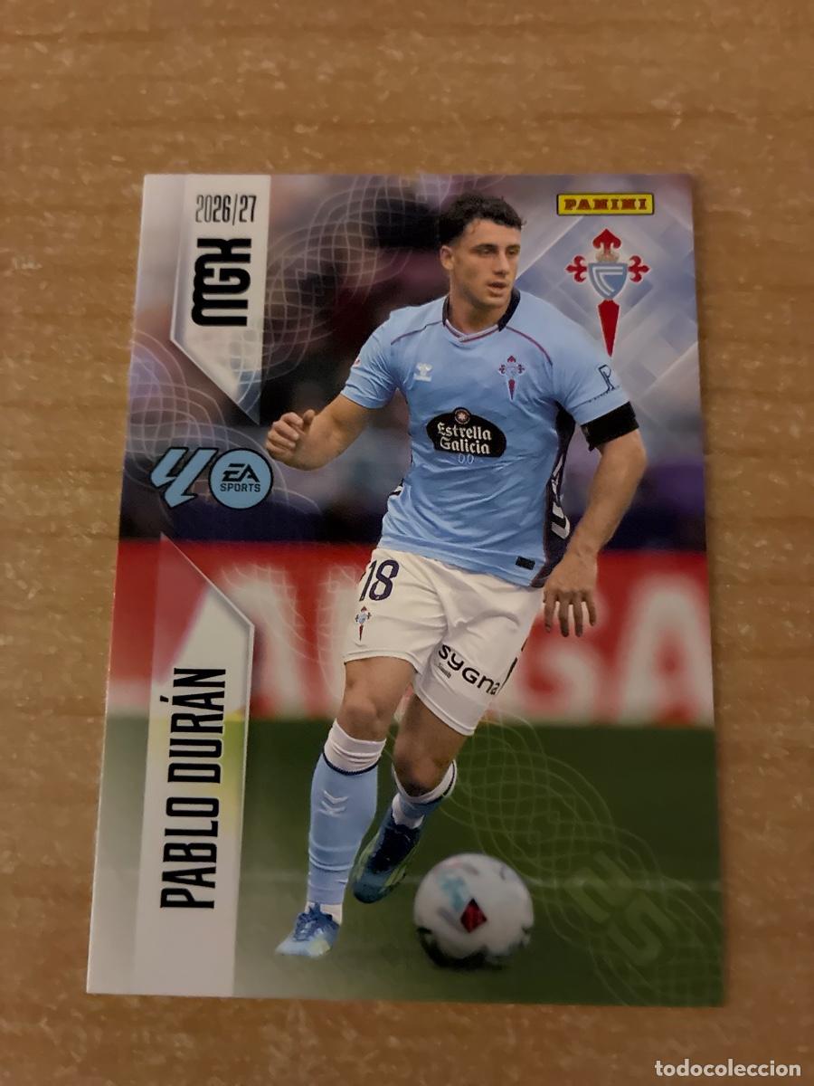 Cromos de f&uacute;tbol: 123 PABLO DUR&Aacute;N CELTA VIGO MEGACRACKS 2026 2027