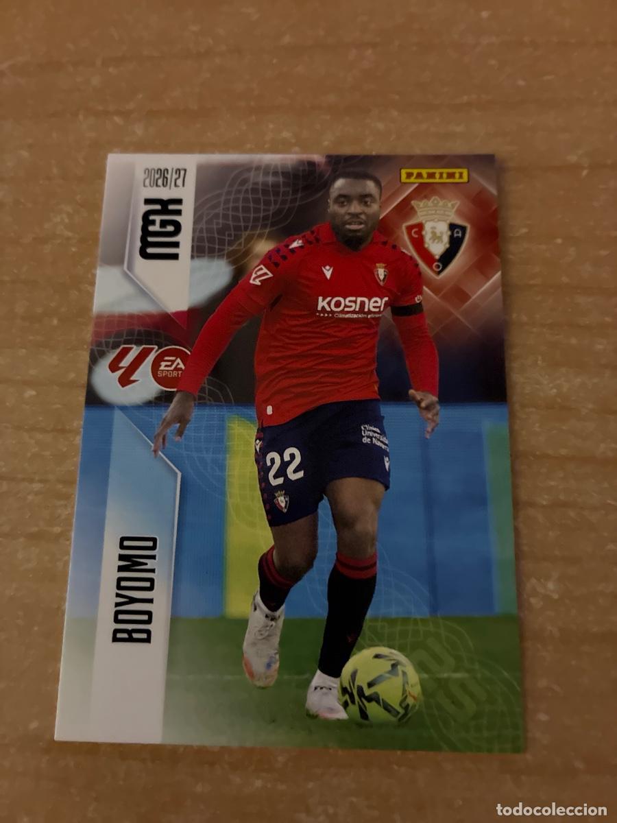 Cromos de f&uacute;tbol: 257 BOYOMO OSASUNA MEGACRACKS 2026 2027