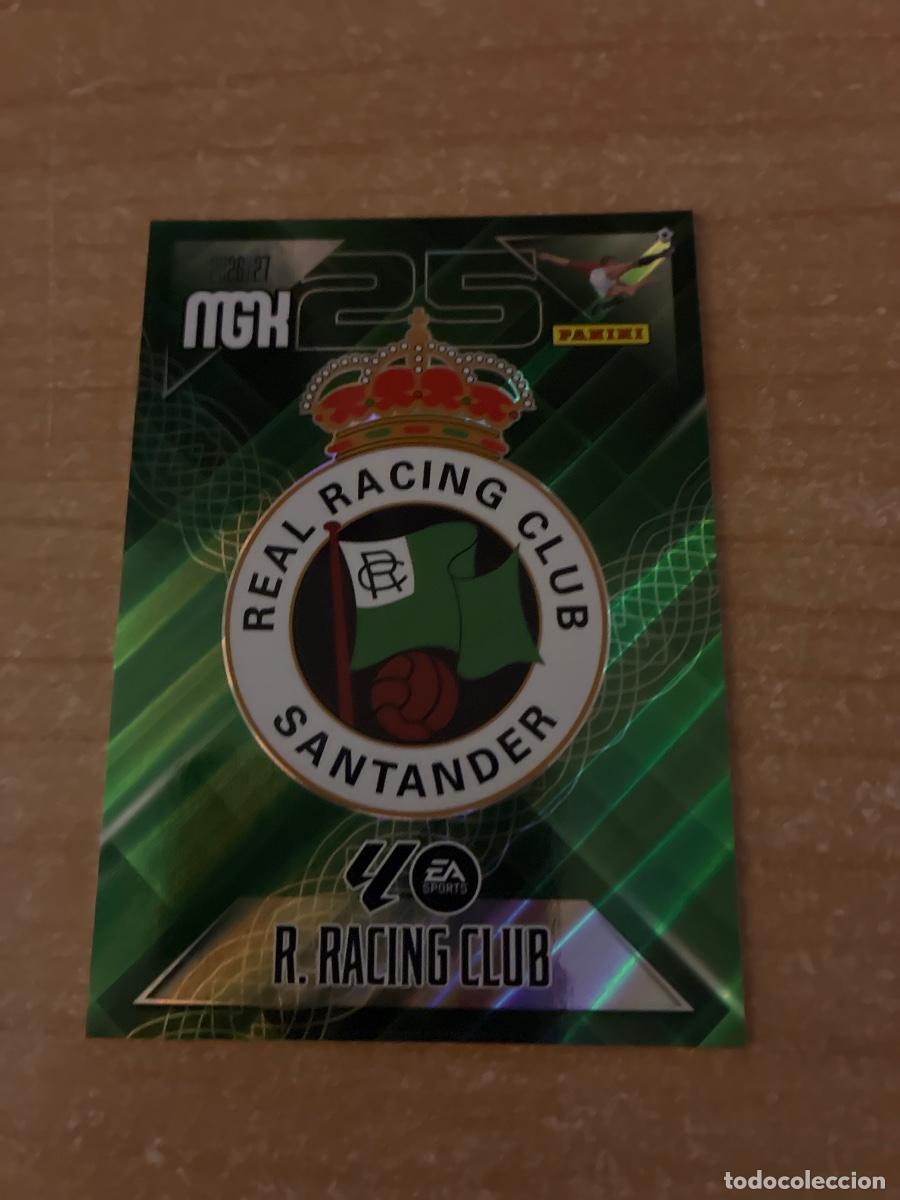Cromos de f&uacute;tbol: 271 ESCUDO RACING SANTANDER MEGACRACKS 2026 2027