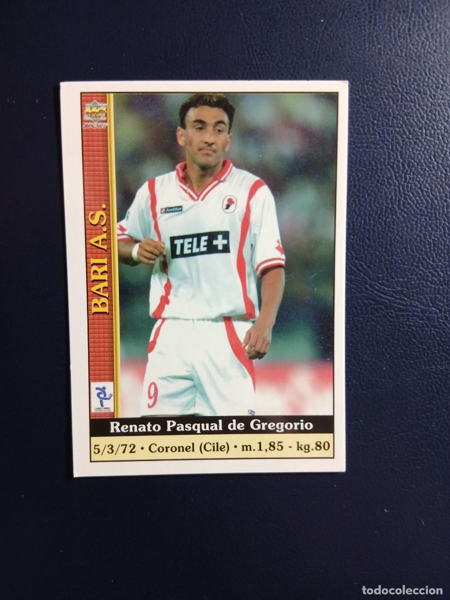 Cromos de f&uacute;tbol: 46 DE GREGORIO BARI A S MUNDICROMO 2000 2001 CALCIO CALCIATORI