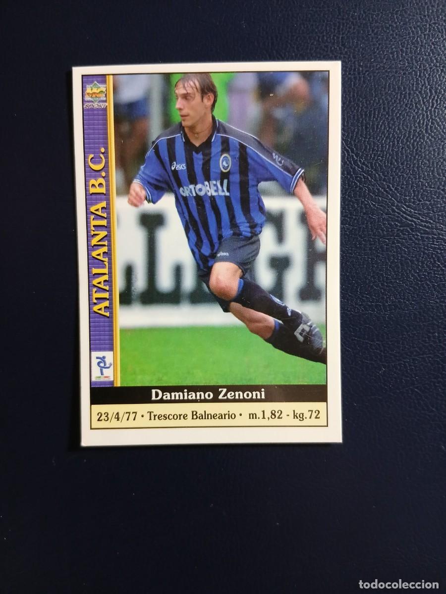 Cromos de f&uacute;tbol: 7 ZENONI ATALANTA CROMO F&Uacute;TBOL SERIE A LIGA ITALIA CALCIATORI 2001 MUNDICROMO CALCIO