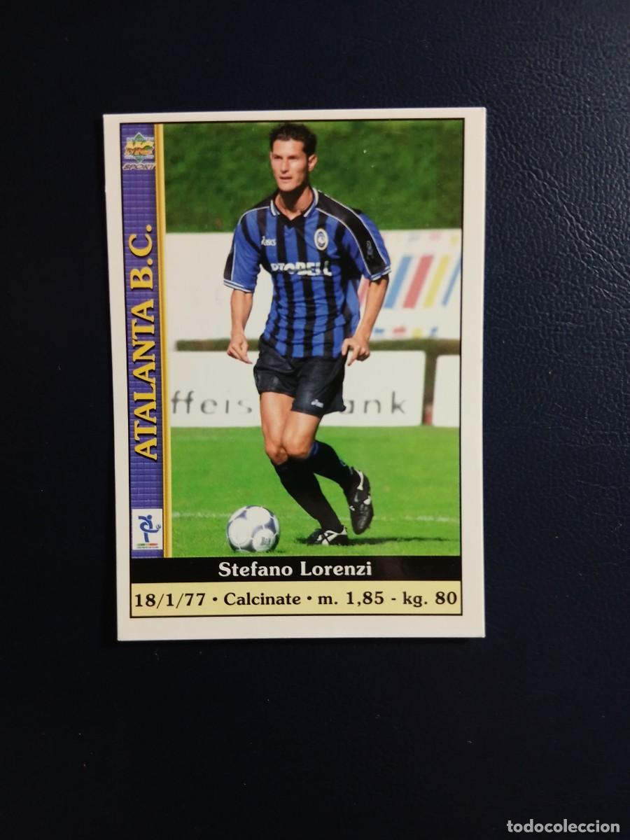 Cromos de f&uacute;tbol: 11 LORENZI ATALANTA CROMO F&Uacute;TBOL SERIE A LIGA ITALIA CALCIATORI 2001 MUNDICROMO CALCIO