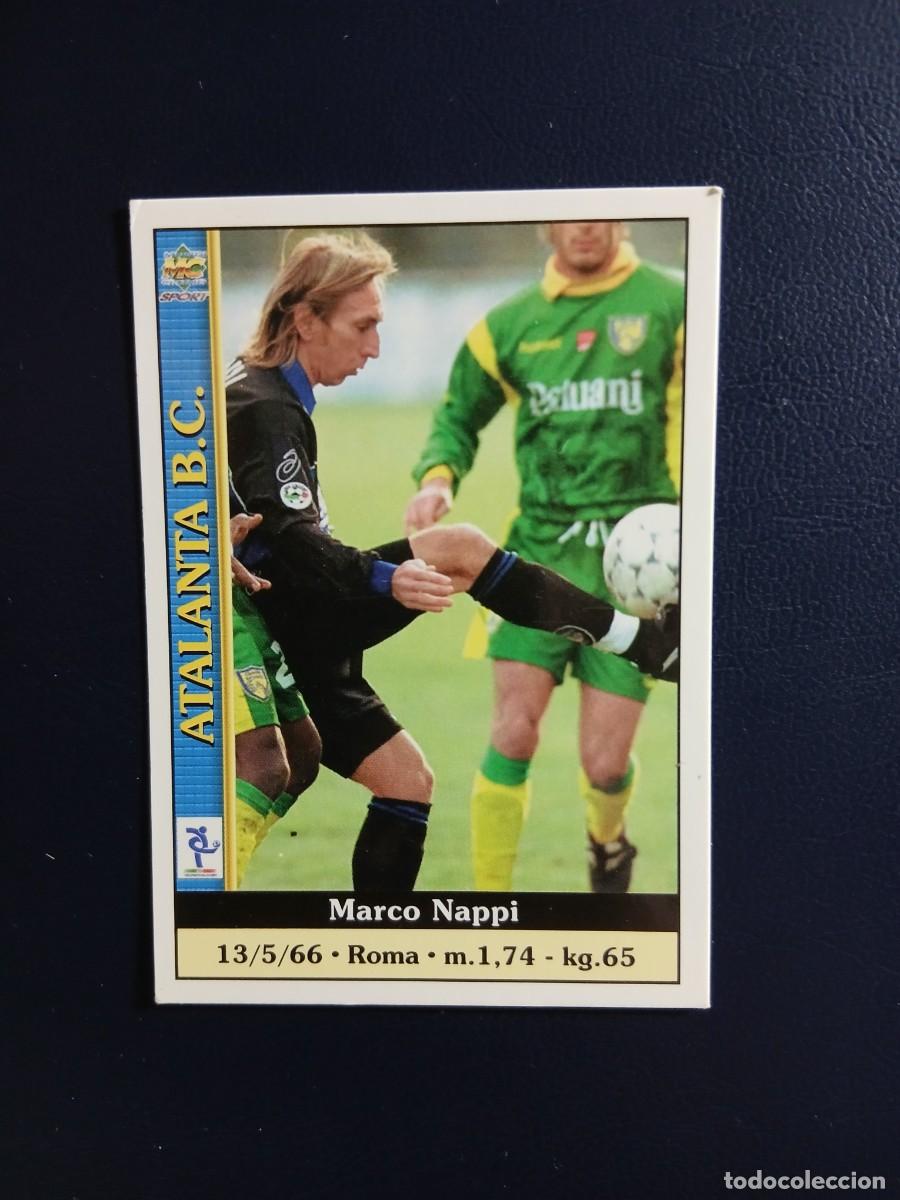 Cromos de f&uacute;tbol: 22 MARCO NAPPI ATALANTA CROMO F&Uacute;TBOL SERIE A LIGA ITALIA CALCIATORI 2001 MUNDICROMO CALCIO