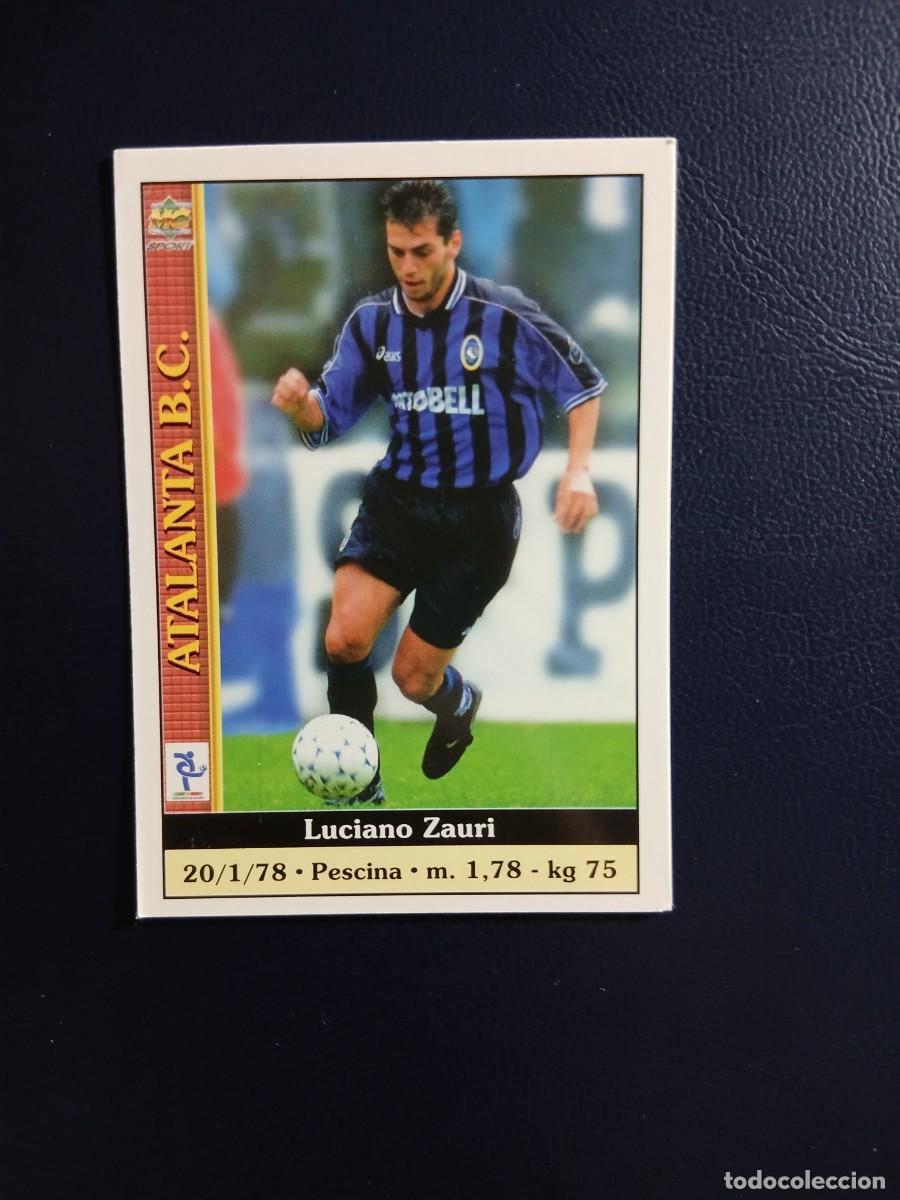 Cromos de f&uacute;tbol: 17 ZAURI ATALANTA CROMO F&Uacute;TBOL SERIE A LIGA ITALIA CALCIATORI 2001 MUNDICROMO CALCIO