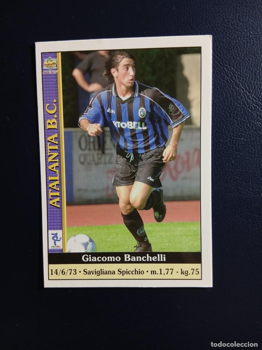 Cromos de f&uacute;tbol: 23 LE SCHEDE DEL CALCIO 2001 - GIACOMO BANCHELLI - ATALANTA -- MUNDICROMO MC ITALIA FICHAS