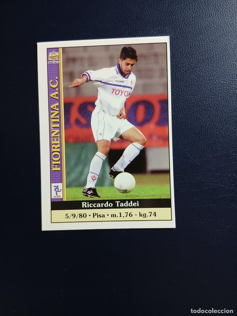 Cromos de f&uacute;tbol: 119 RICCARDO TADDEI FIORENTINA CROMO F&Uacute;TBOL SERIE A LIGA ITALIA CALCIATORI 2001 MUNDICROMO CALCIO